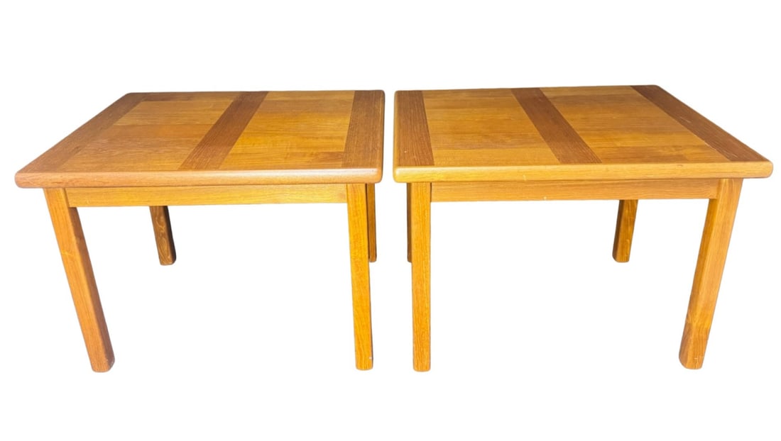 MCM ABJ Mobler of Denmark Teak End Tables (1 of 4)