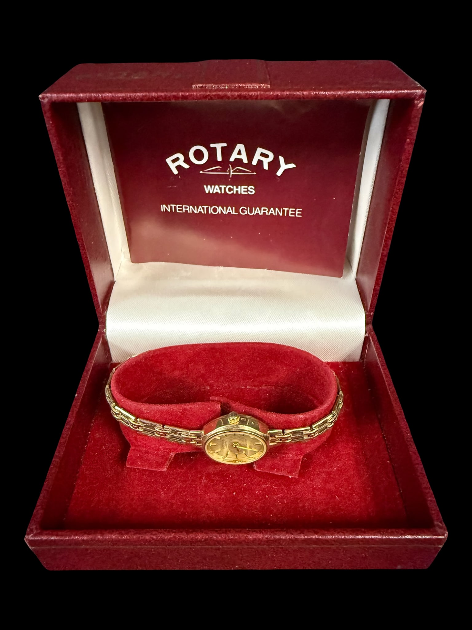 Vintage 9K Gold Rotary Ladies’ Cocktail Watch (1 of 5)