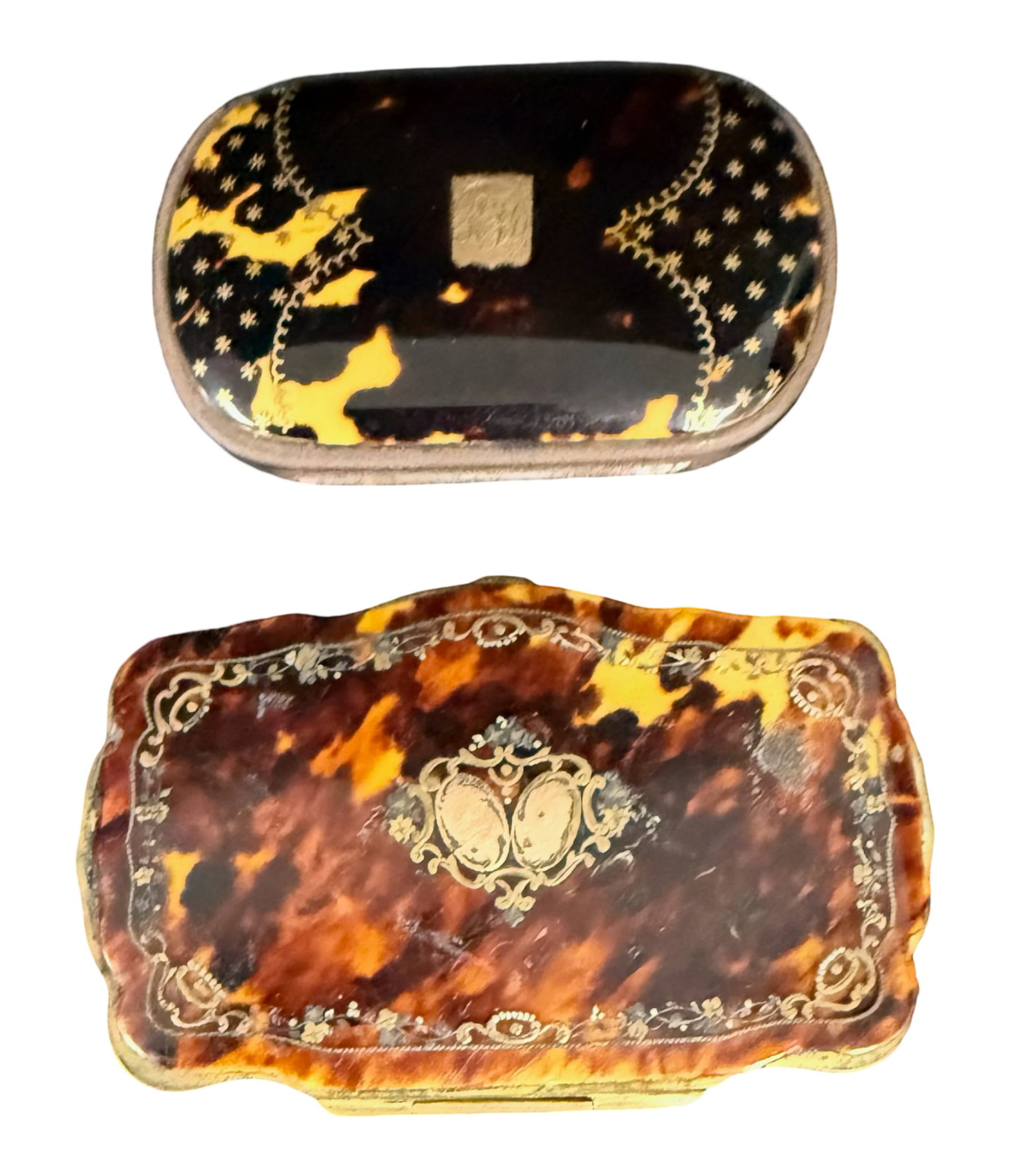 Victorian Tortoiseshell Vanity Ensemble (1 of 3)