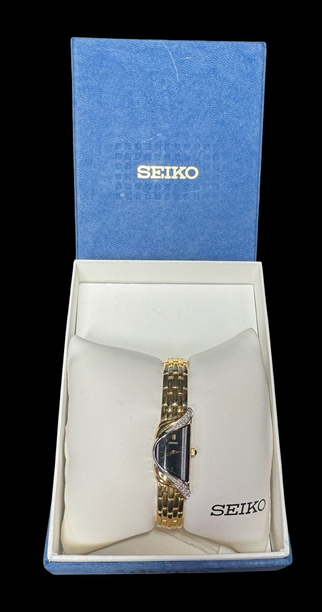 Seiko Half Moon Asymmetrical Ladies Dress Watch (1 of 5)