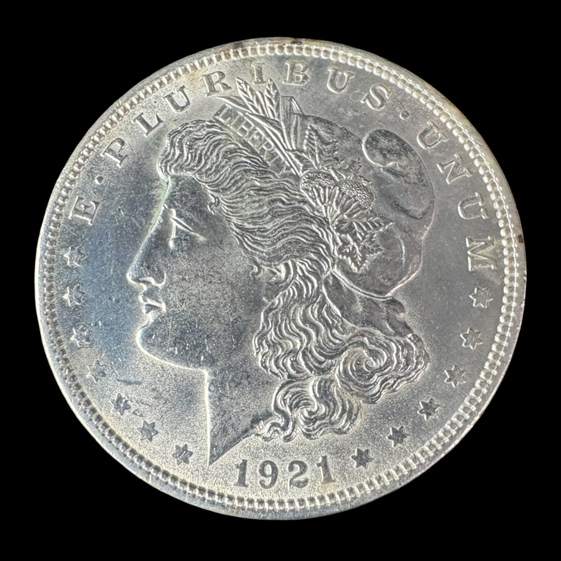 1921 Morgan Silver Dollar (1 of 3)