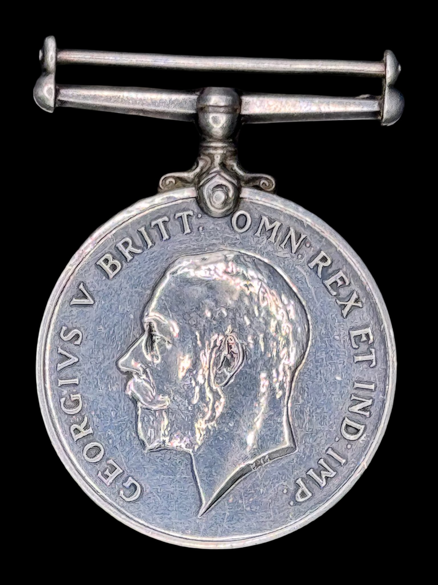 WW1 British War Medal in .950 Silver (1 of 5)