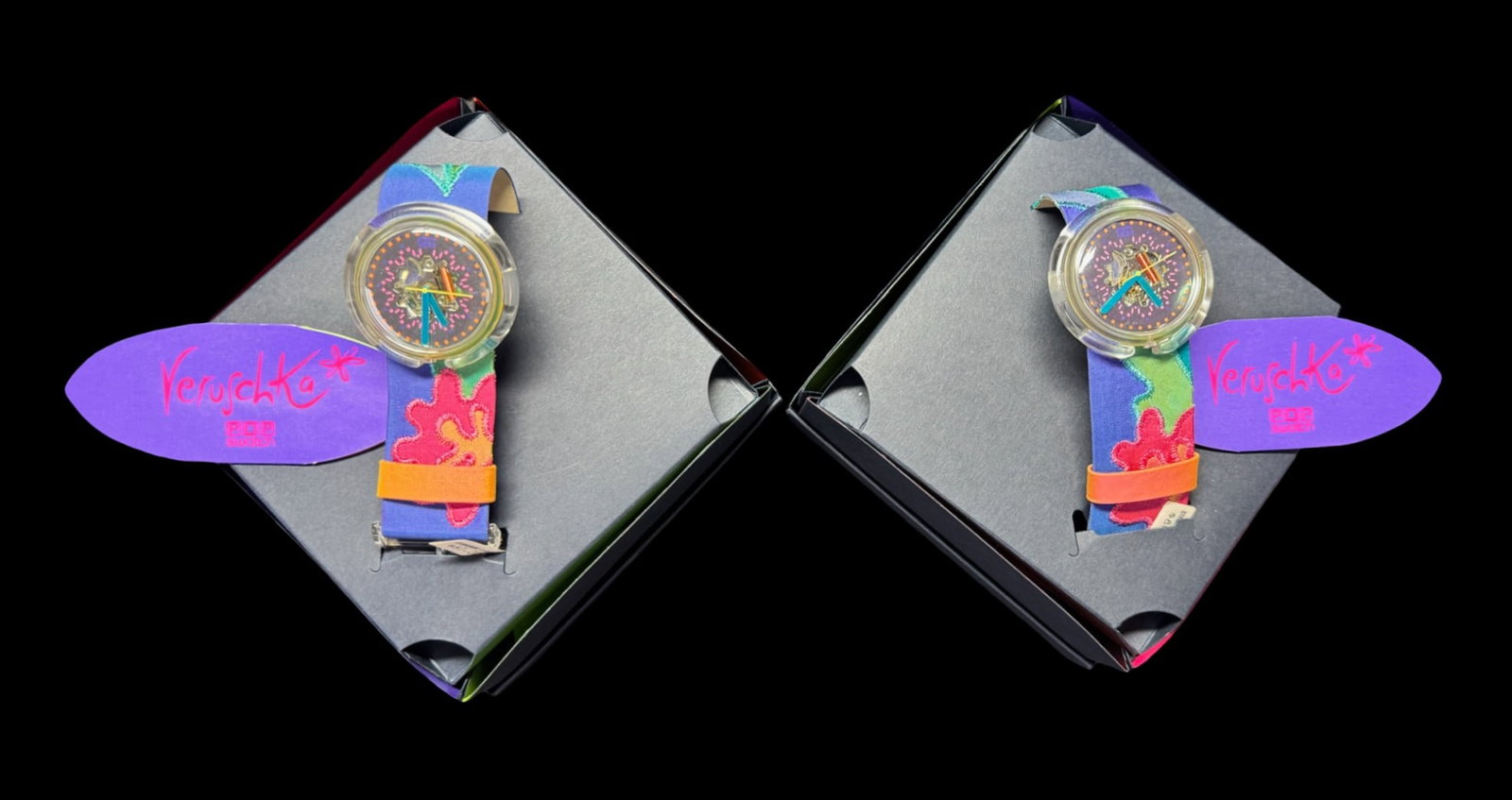 NOS 1991 Swatch Veruschka POP Watches (1 of 5)