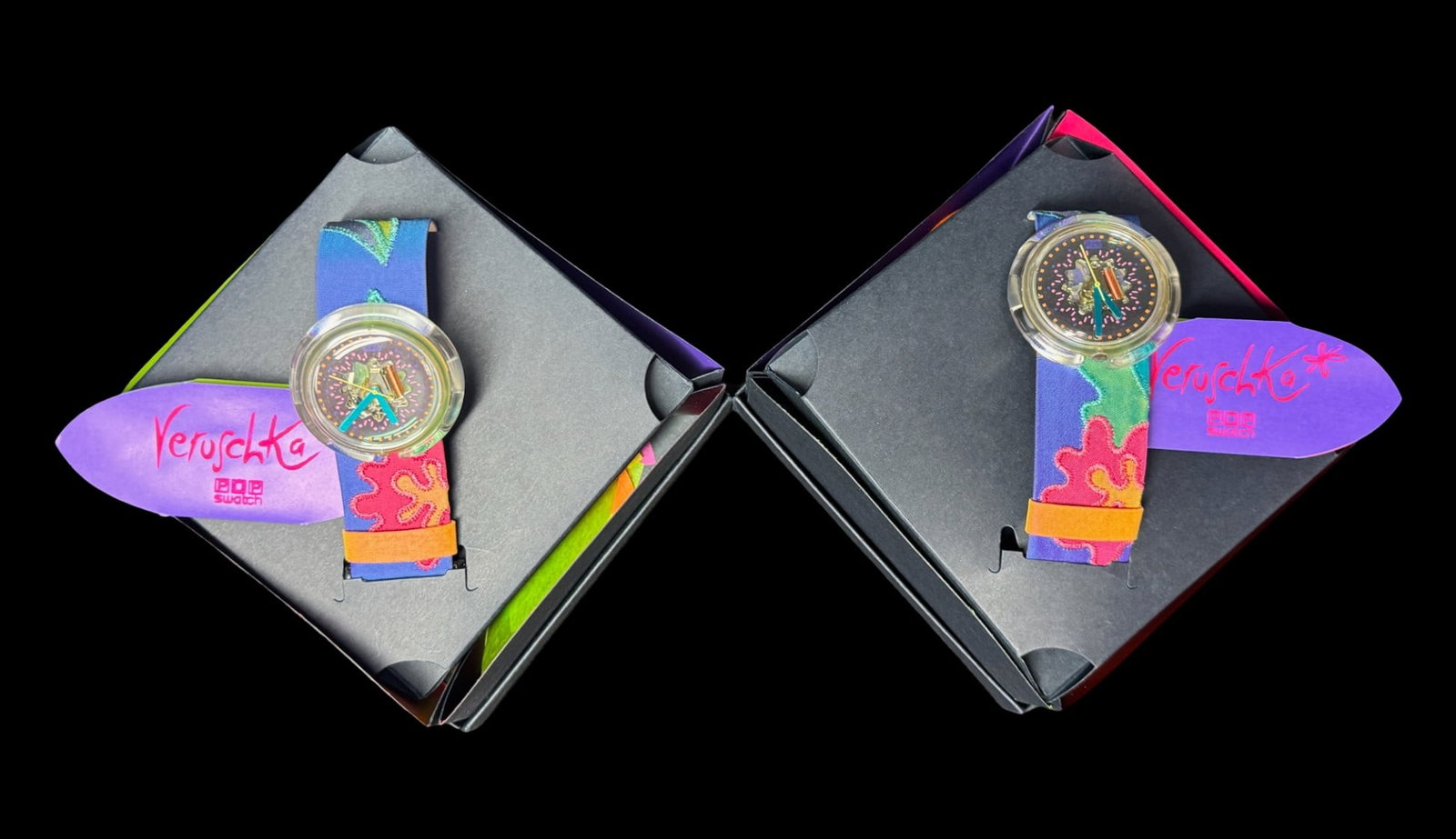 NOS 1991 Swatch Veruschka POP Watches (1 of 4)