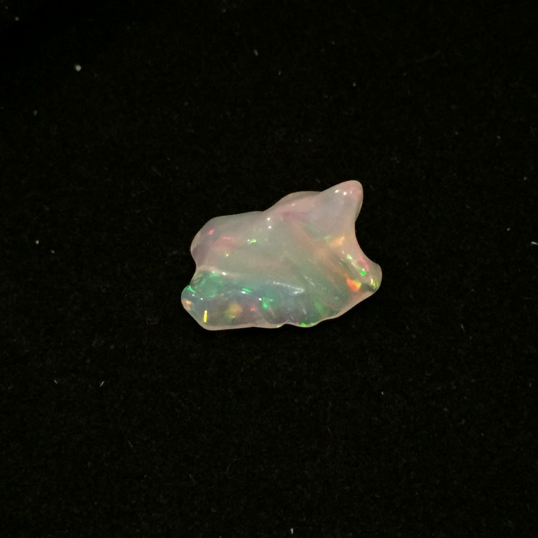 Uncut polished Ethiopian Welo opal, weight 4.25 ct (1 of 12)
