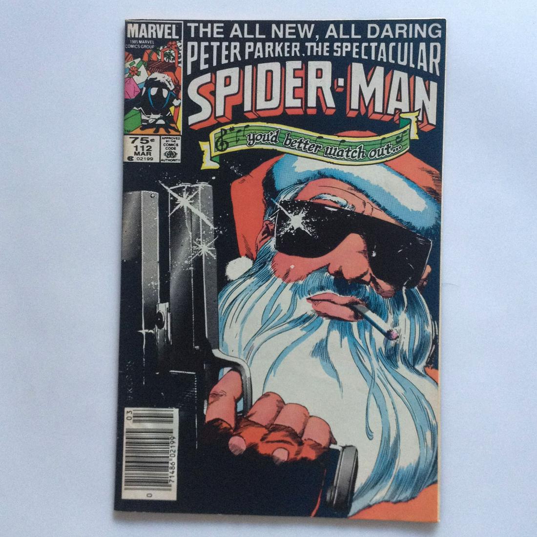 SPIDERMAN #112 1986  comic book Marvel (1 of 3)