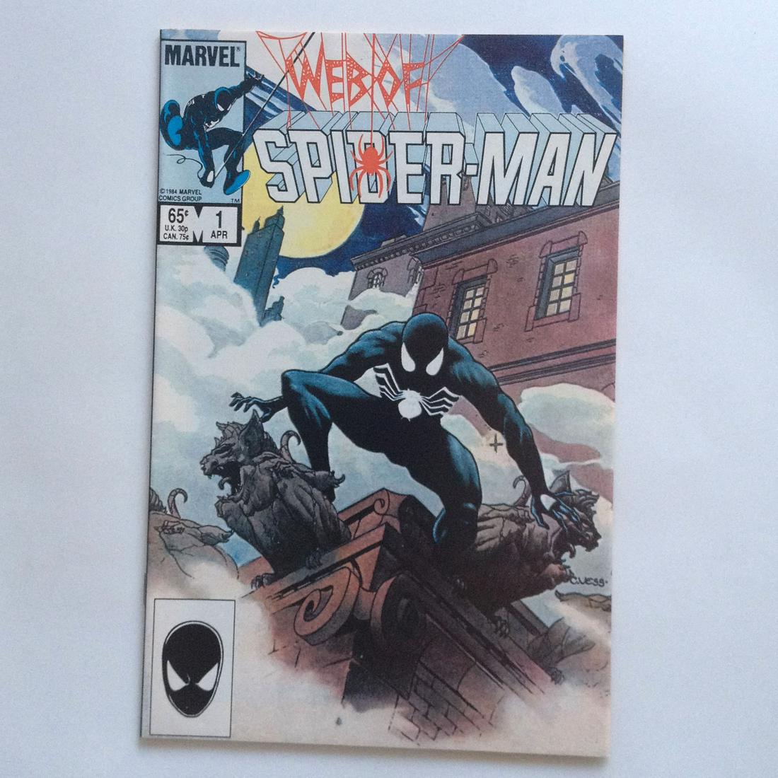 Marvel WEB OF SPIDERMAN #1 1985 comic book. (1 of 3)
