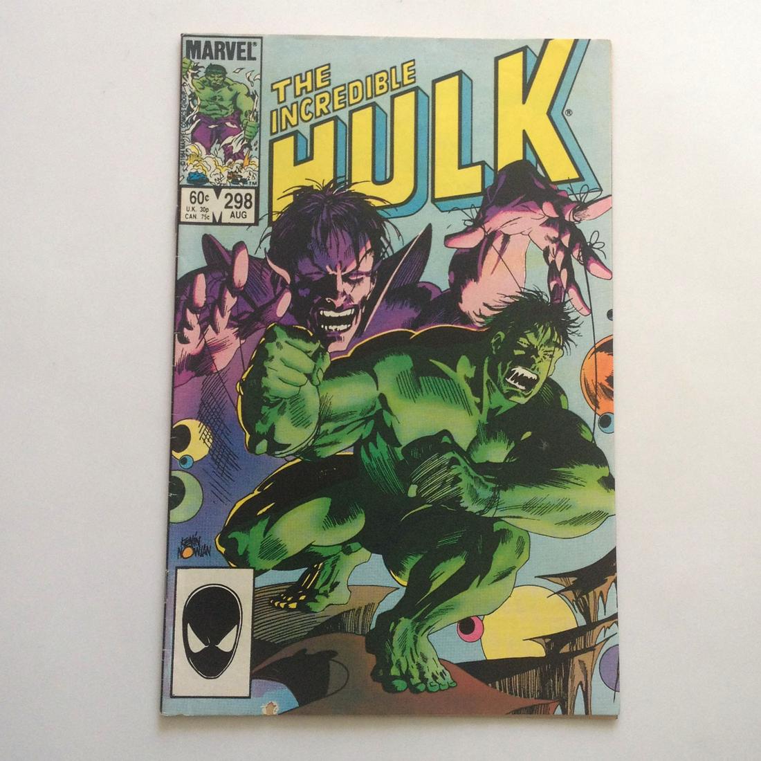 THE INCREDIBLE HULK #298 1984 comic book Marvel (1 of 3)