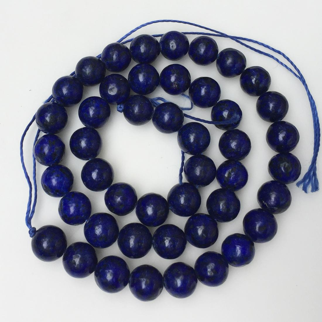 8 mm round shape Lapis Lazuli beads strand (1 of 2)