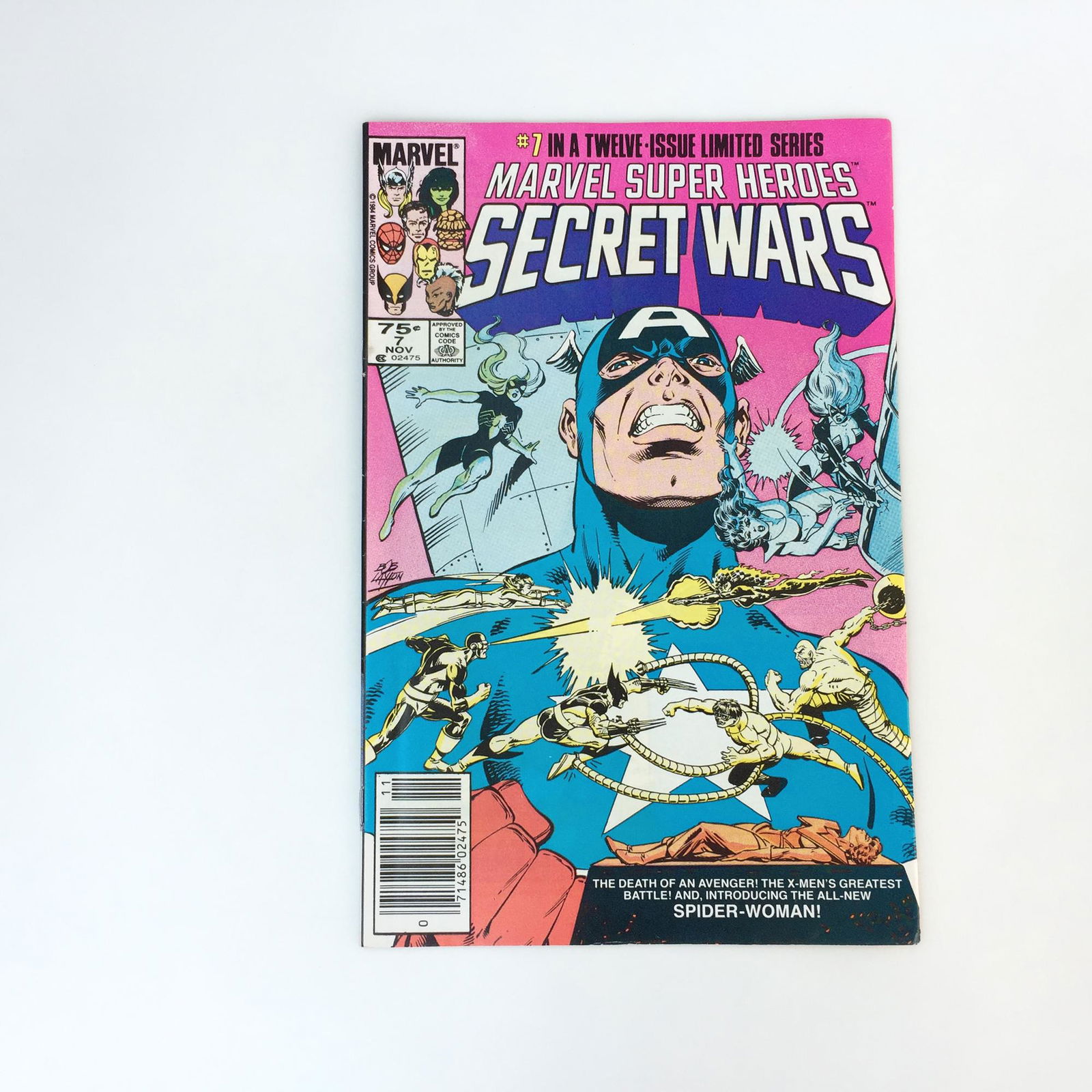 SECRET WARS #7 1984 comic book Marvel (1 of 5)