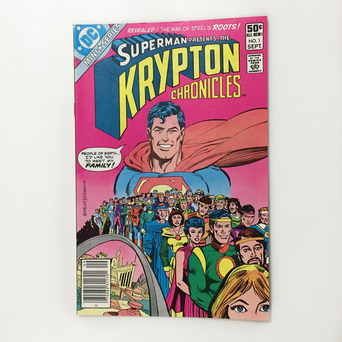 SUPERMAN KRYPTON CHRONICLES #1 1981 comic DC (1 of 3)