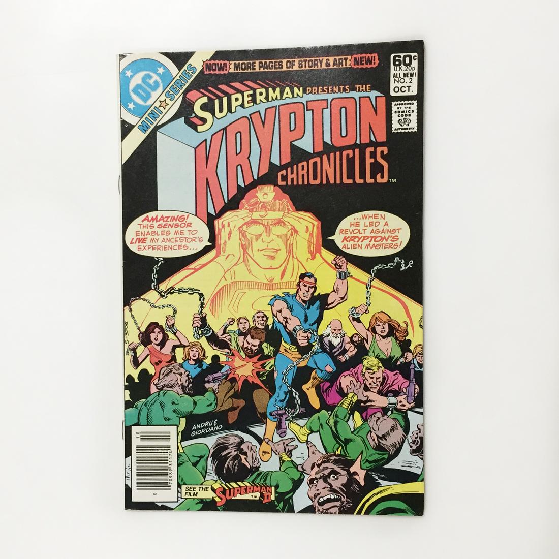 SUPERMAN KRYPTON CHRONICLES #2 1981 comic DC (1 of 3)