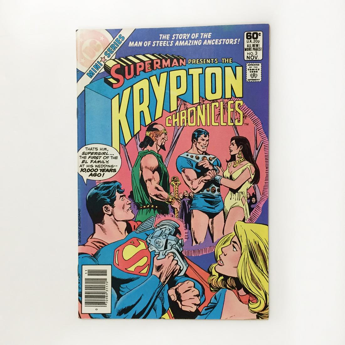 SUPERMAN KRYPTON CHRONICLES #3 1981 comic DC (1 of 3)