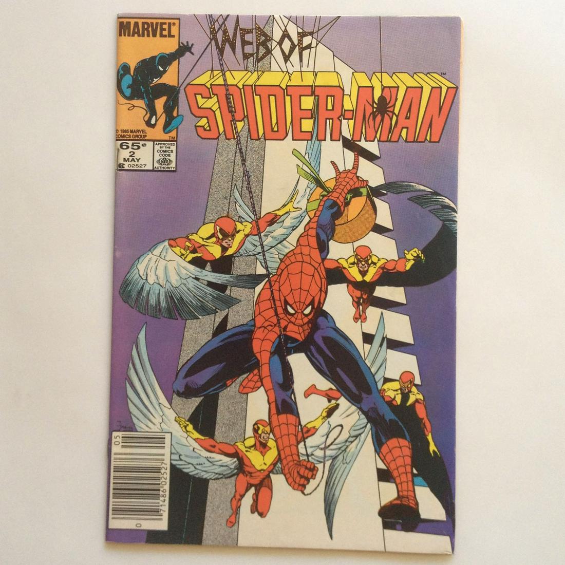 WEB OF SPIDERMAN #2 1985 comic book Marvel (1 of 3)