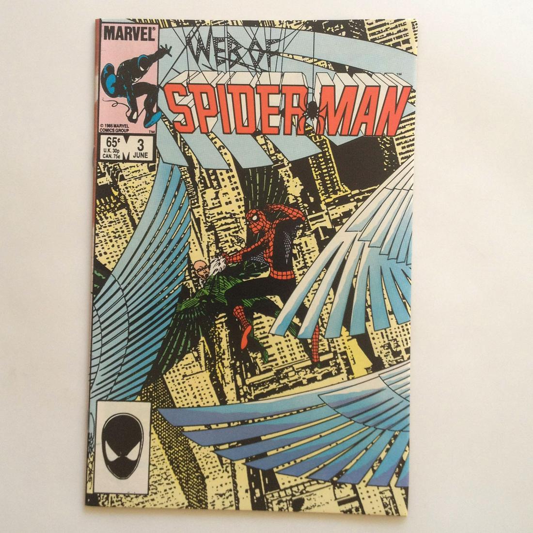 WEB OF SPIDERMAN #3 1985 comic book Marvel (1 of 3)