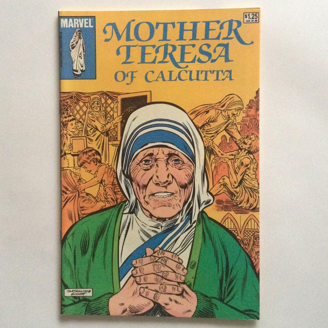 MOTHER TERESA OF CALCUTTA #1 1984  comic book Marvel (1 of 3)