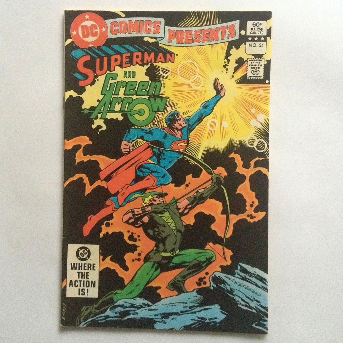 SUPERMAN and GREEN ARROW #54 1983  comic book DC (1 of 3)