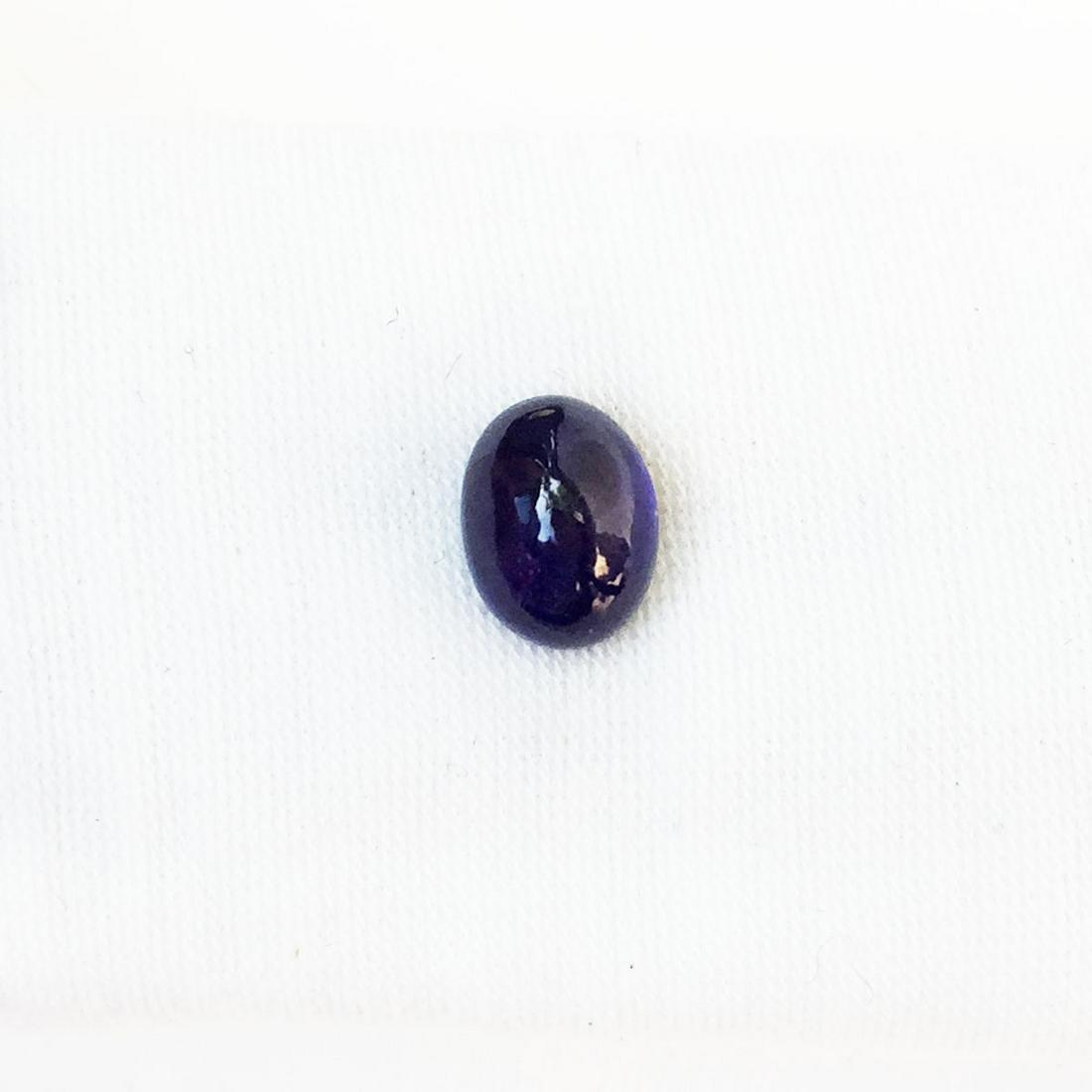 8 x 6 mm Oval shape blue sapphire cabochon 3.52 cts (1 of 4)