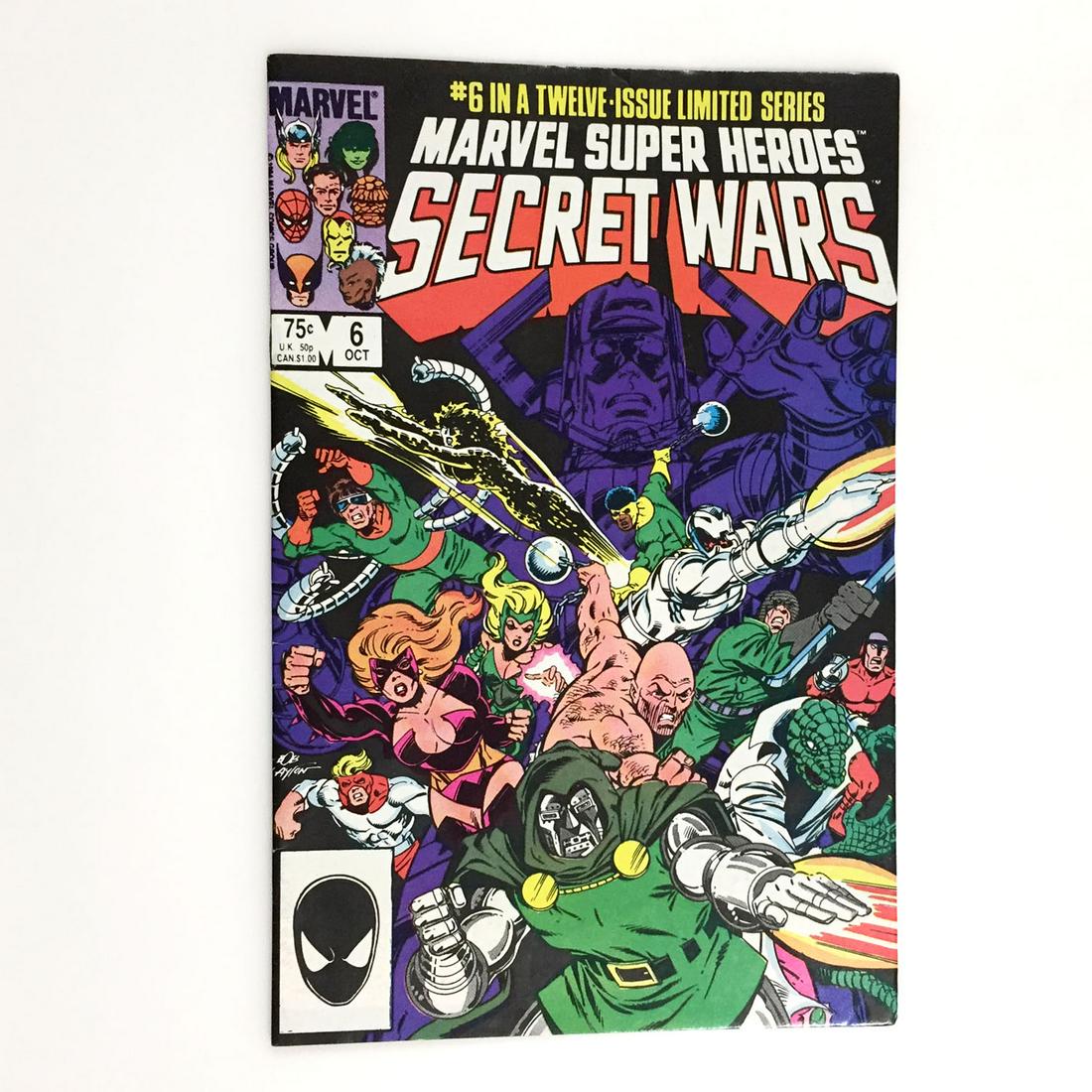 SECRET WARS #6 1984 comic book Marvel (1 of 4)