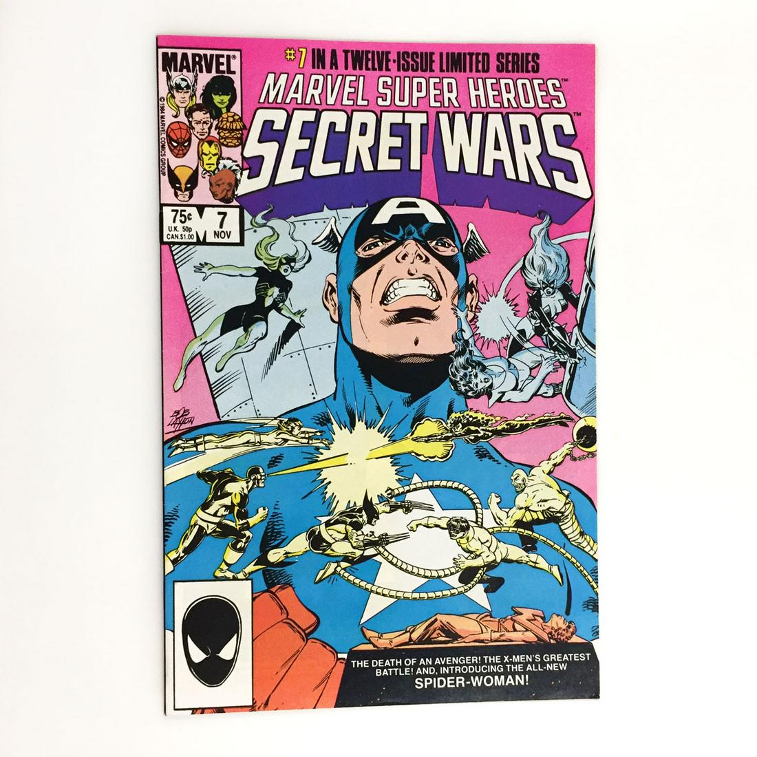 SECRET WARS #7 1984 comic book Marvel (1 of 4)