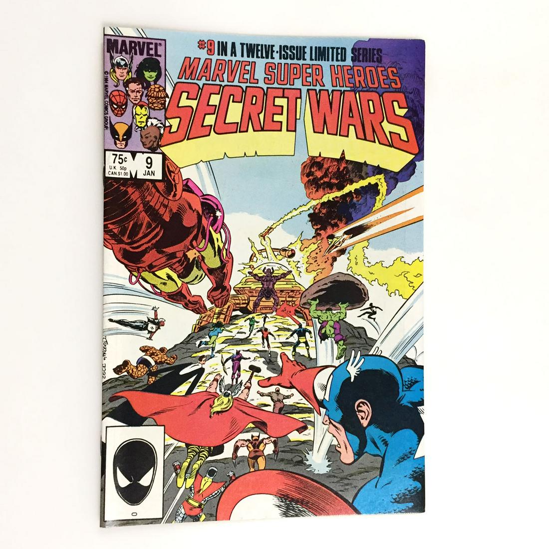 SECRET WARS #9 1985 comic book Marvel (1 of 4)