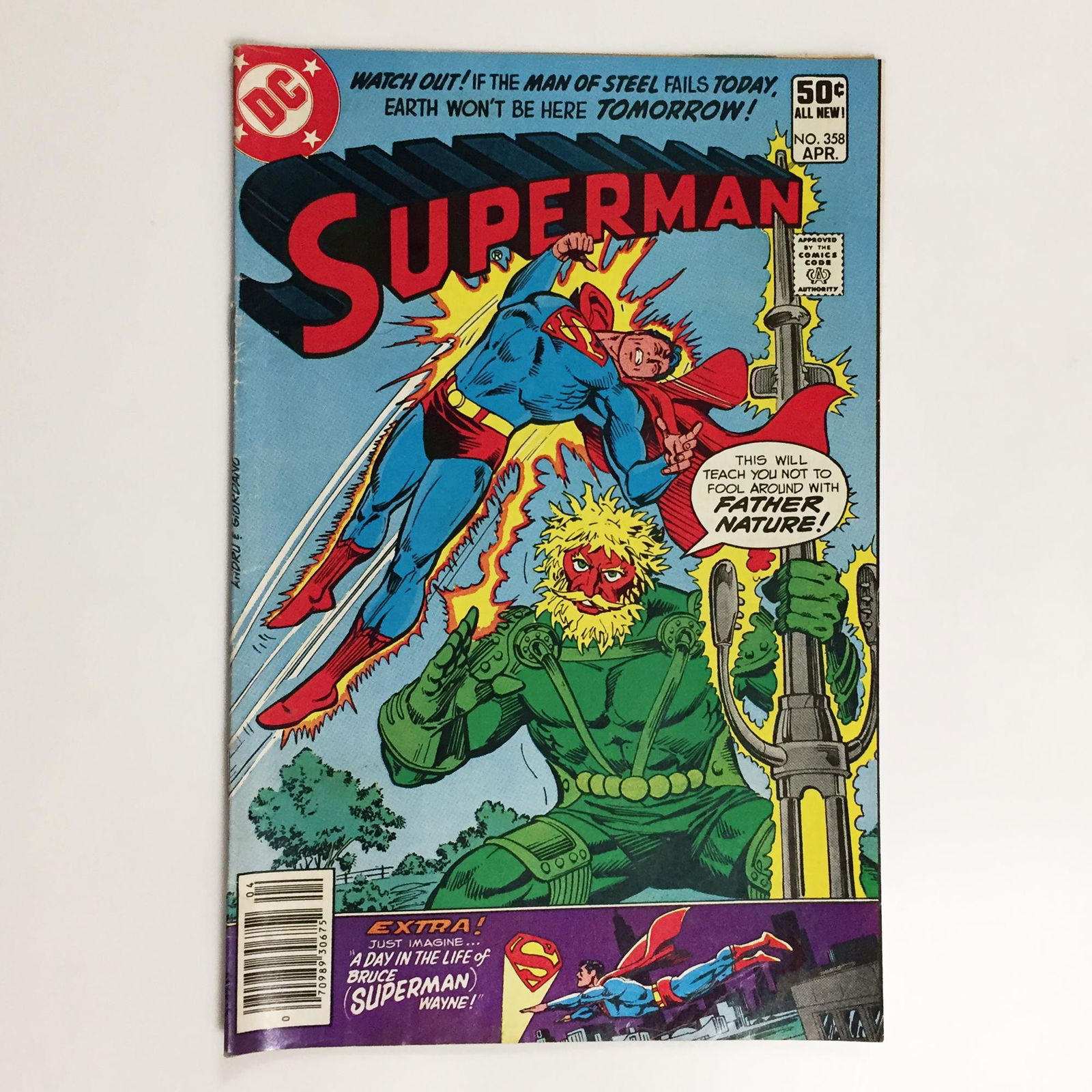 SUPERMAN #358 1981 comic book DC (1 of 5)