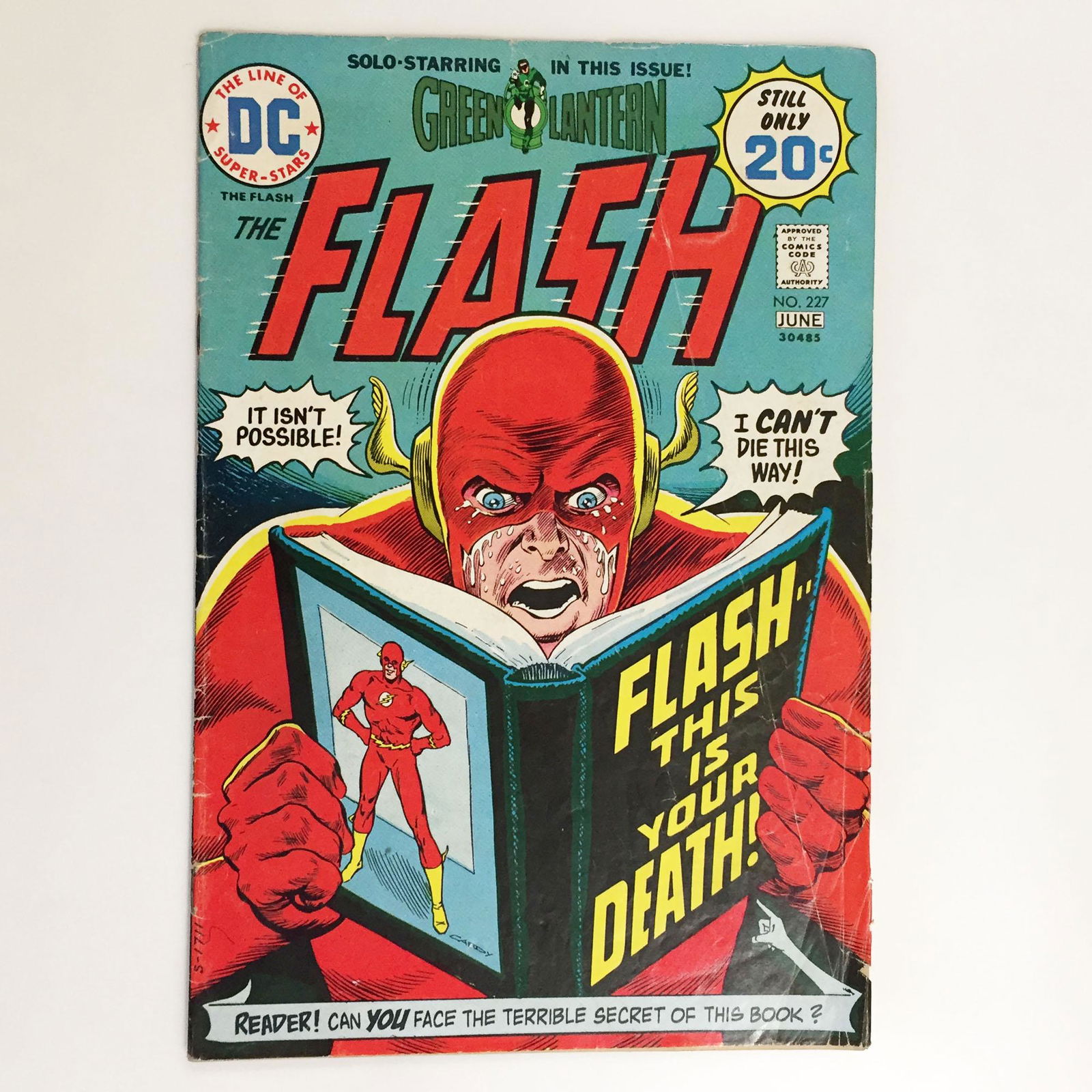 FLASH co-starring GREEN LANTERN #227 1974 comic book DC (1 of 6)