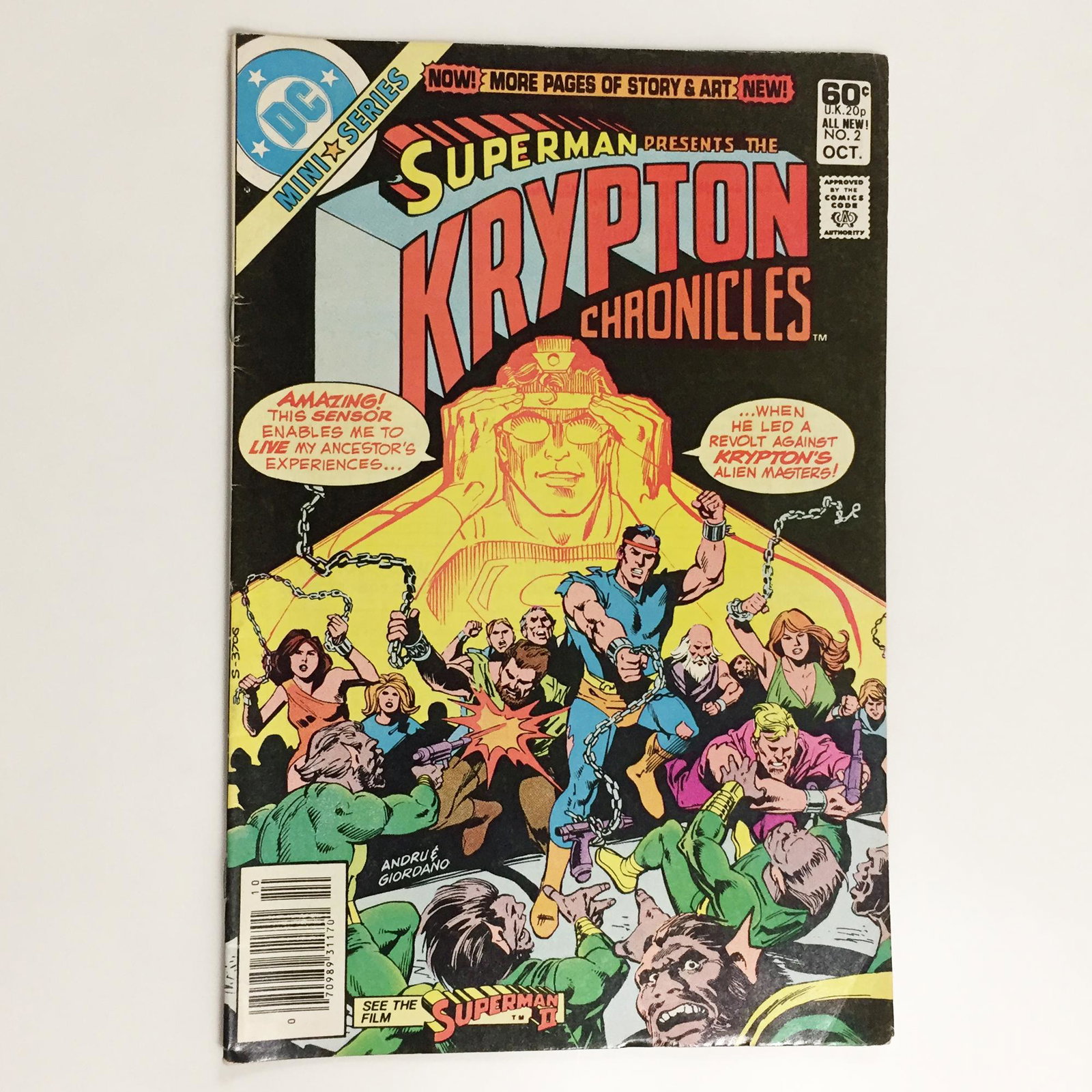SUPERMAN KRYPTON CHRONICLES #2 1981 comic DC (1 of 5)