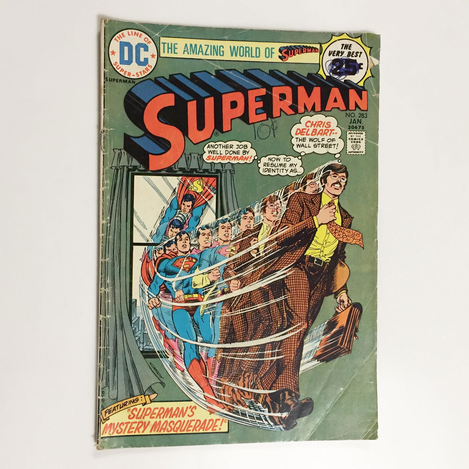 SUPERMAN #283 1975 comic book DC (1 of 5)