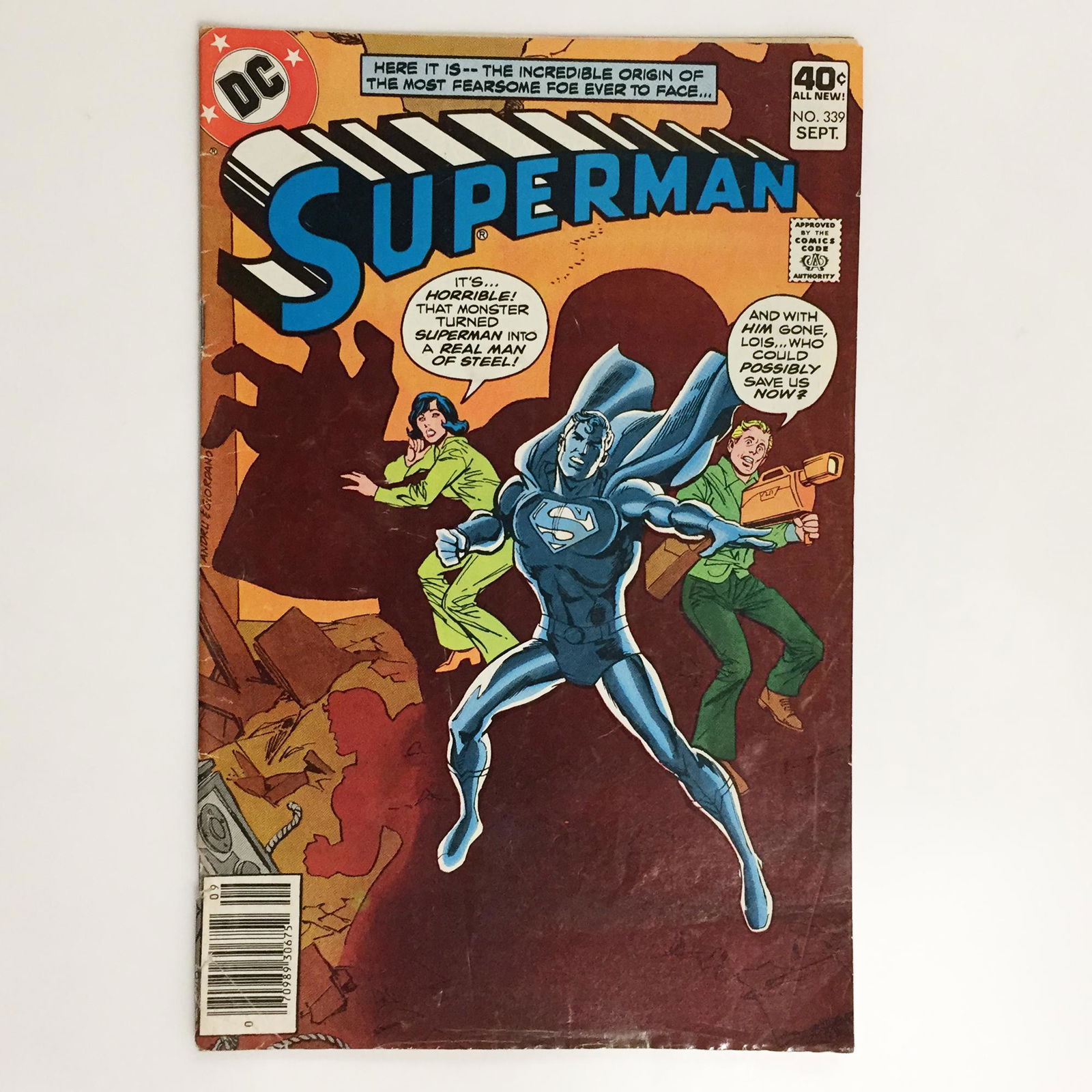 SUPERMAN #339 1979 comic book DC (1 of 5)