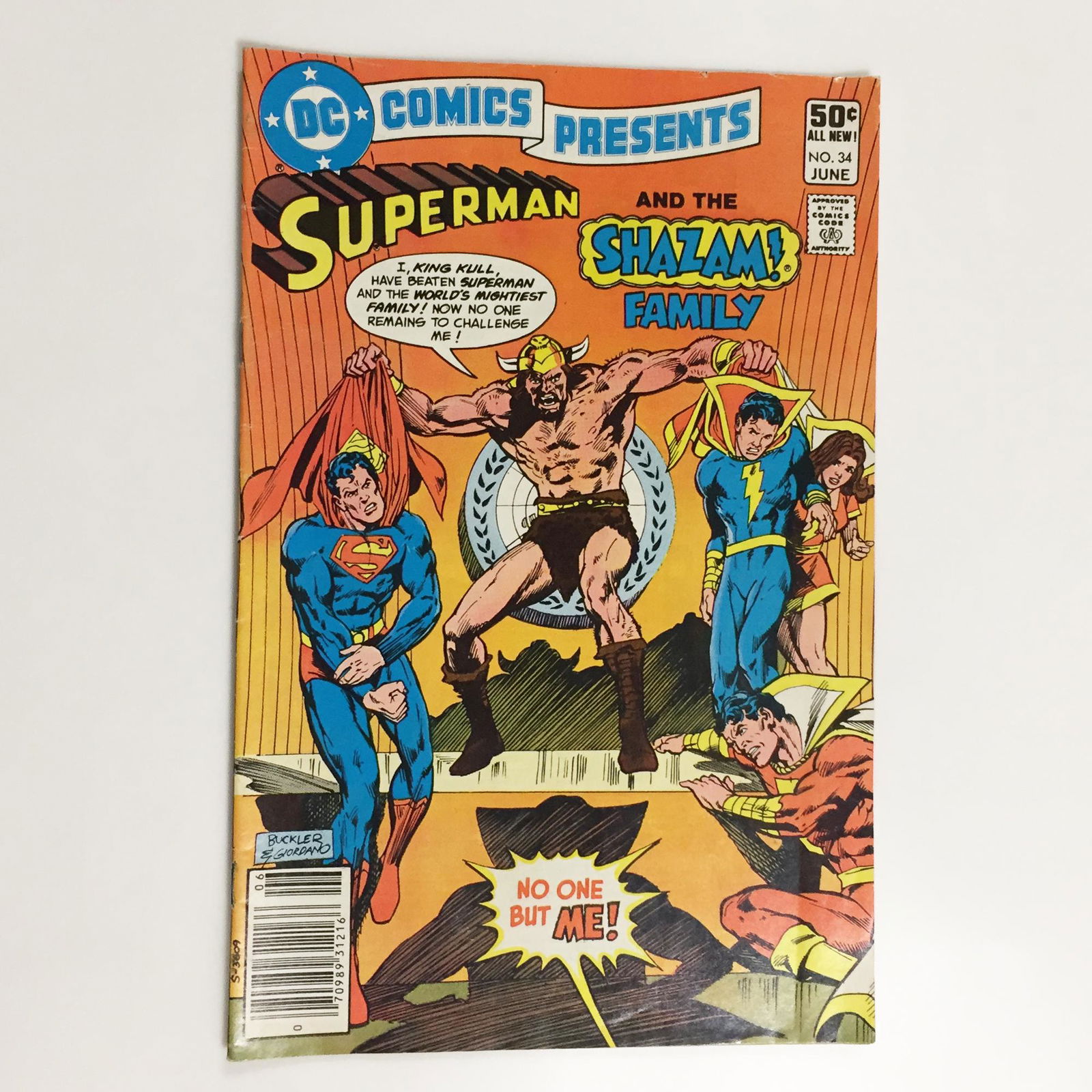 SUPERMAN and the SHAZAM Family #34 1981 comic book DC (1 of 5)