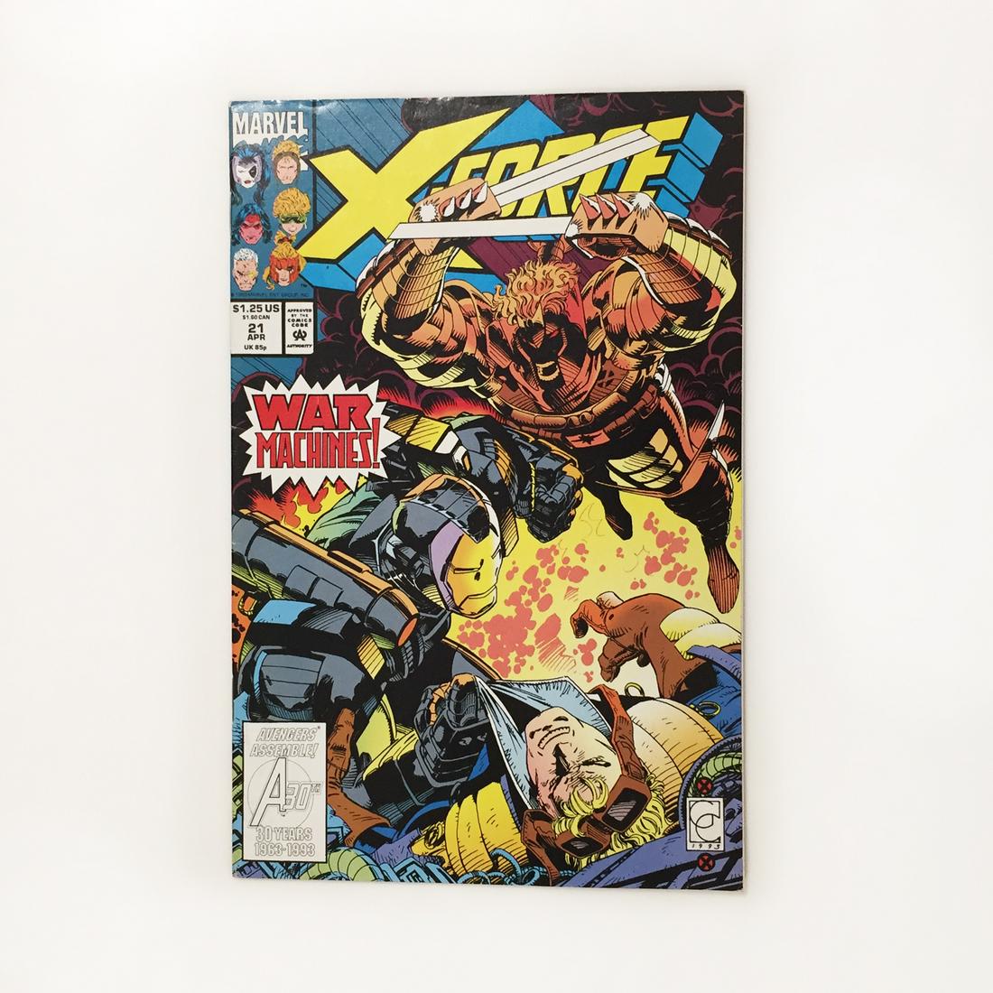 XFORCE #21 1993 comic book Marvel (1 of 3)