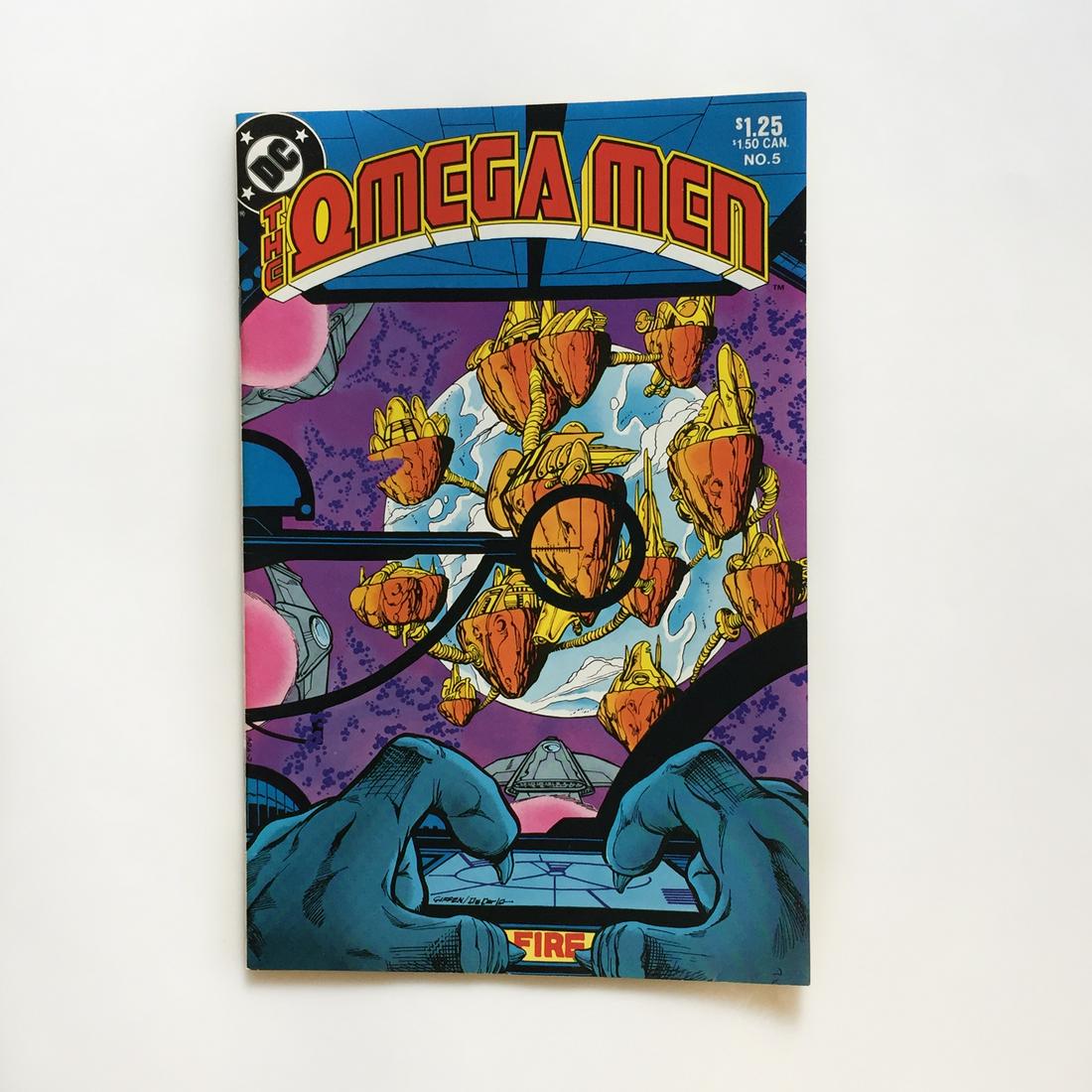 THE OMEGA MEN #5 1983 comic book DC (1 of 3)