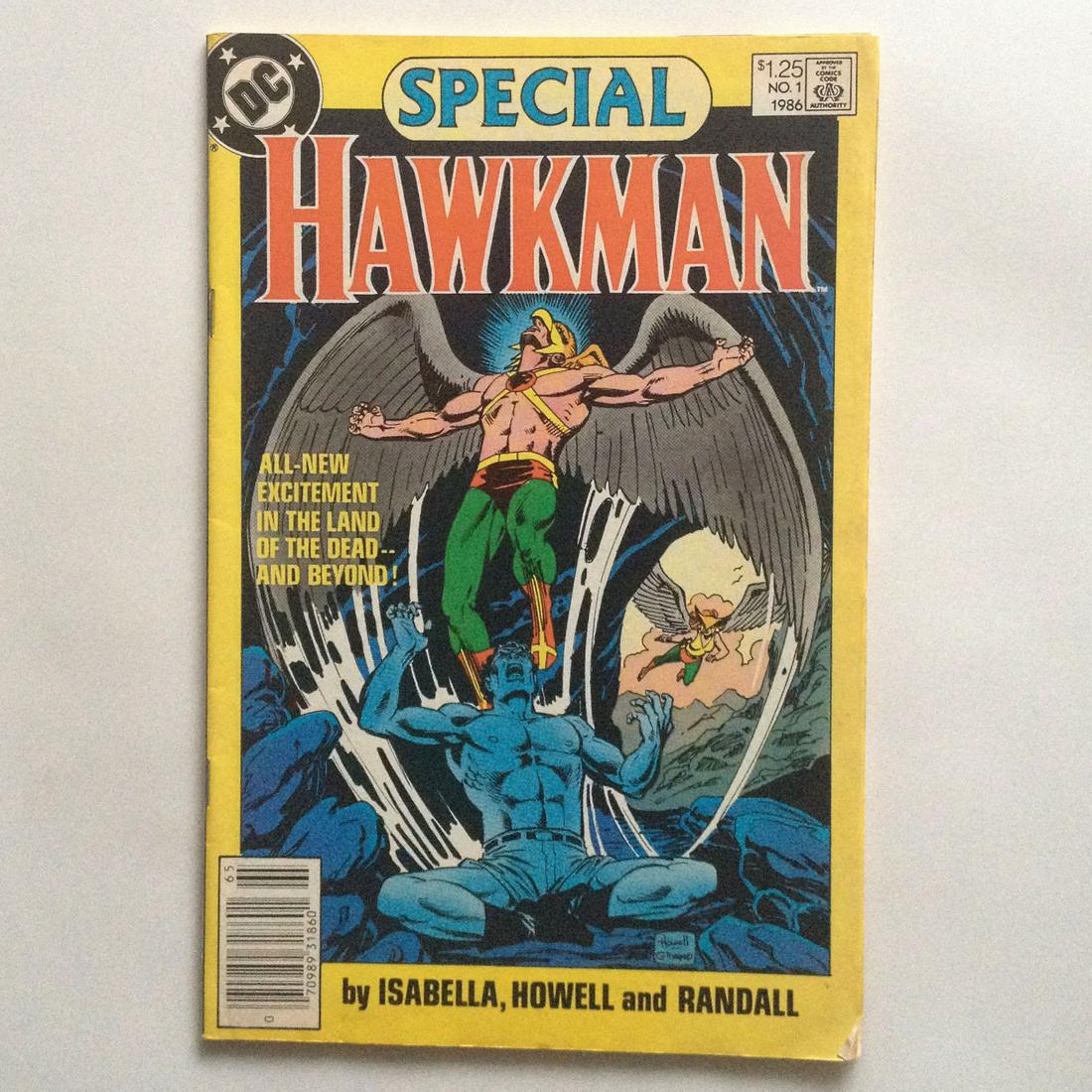 SPECIAL HAWKMAN #1 1986  comic book DC (1 of 3)