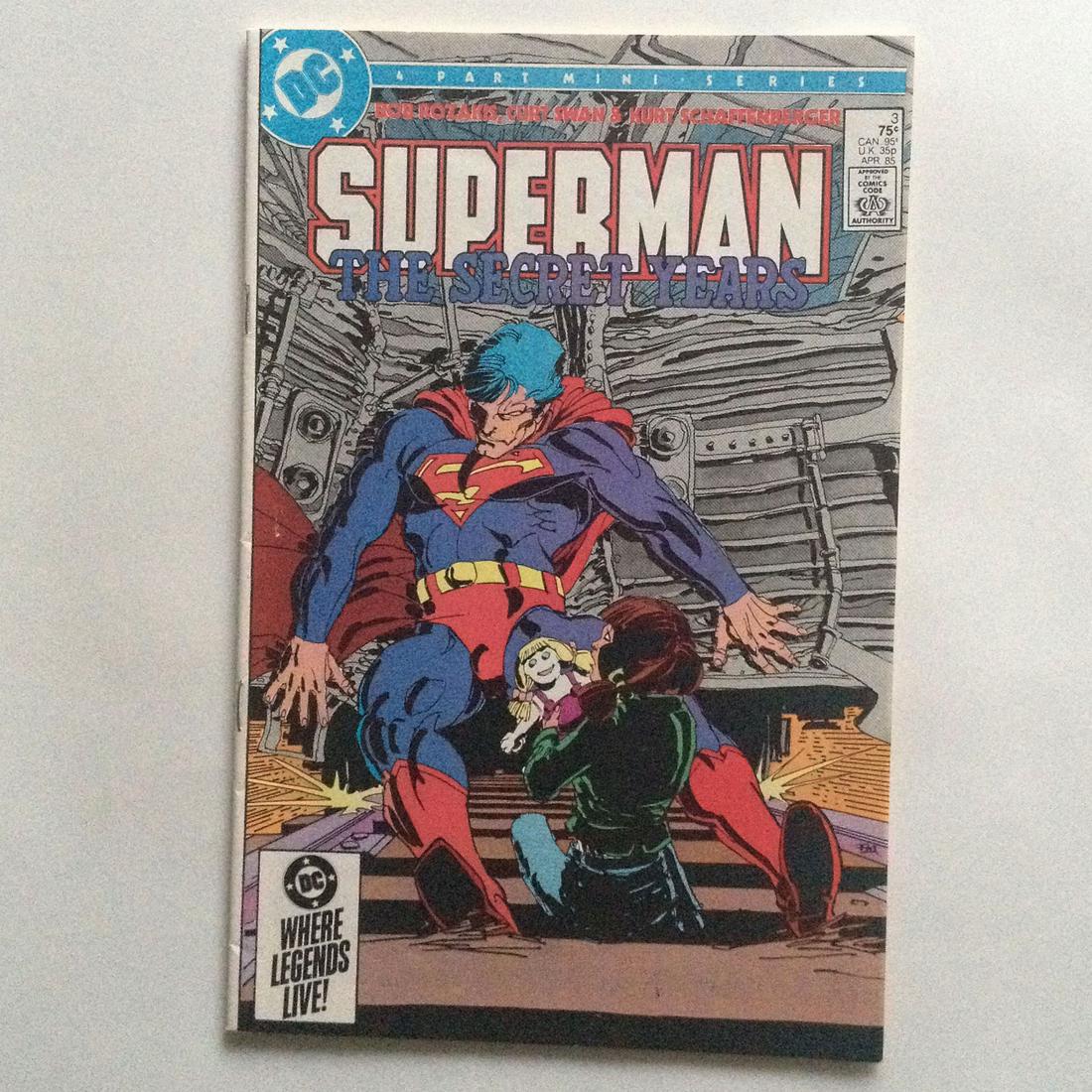 SUPERMAN THE SECRET YEARS #3 1985  comic book DC (1 of 3)