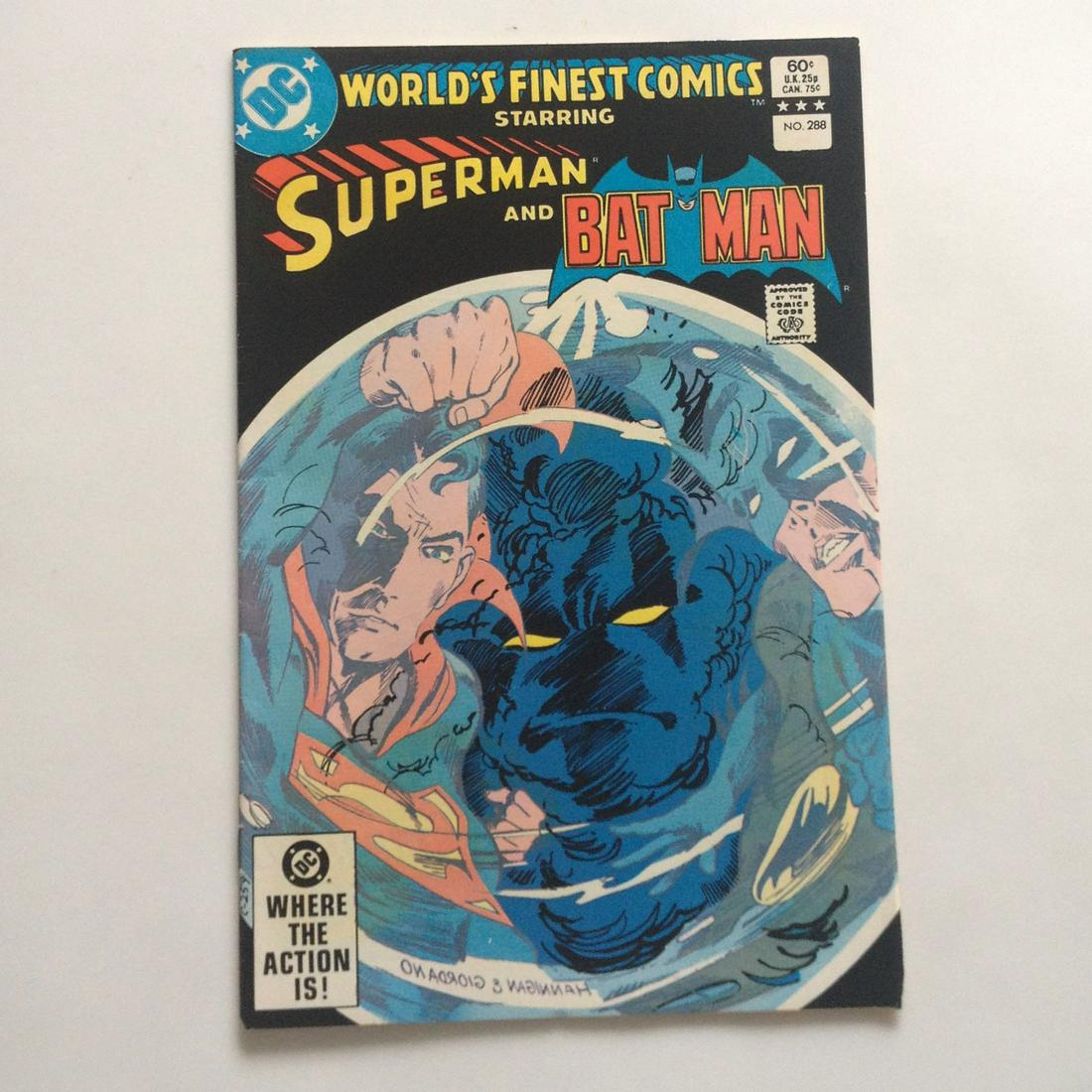 WORLD'S FINEST #288 1982 Bronze Age comic book DC (1 of 3)