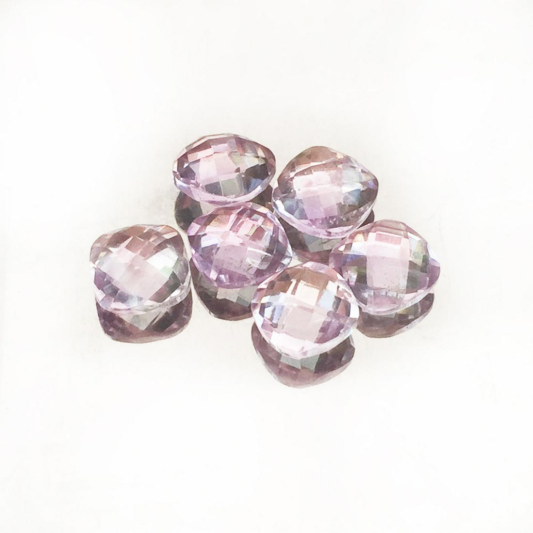 6 Cushion shape checkerboard amethyst 14.44 cts (1 of 3)