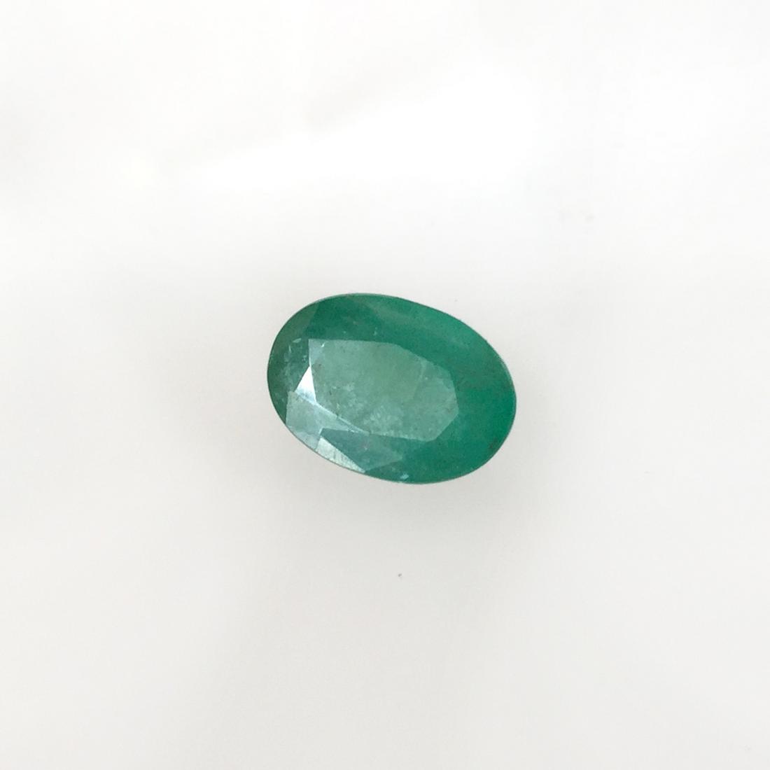 Oval cut faceted natural untreated Emerald, 2.79 cts (1 of 6)
