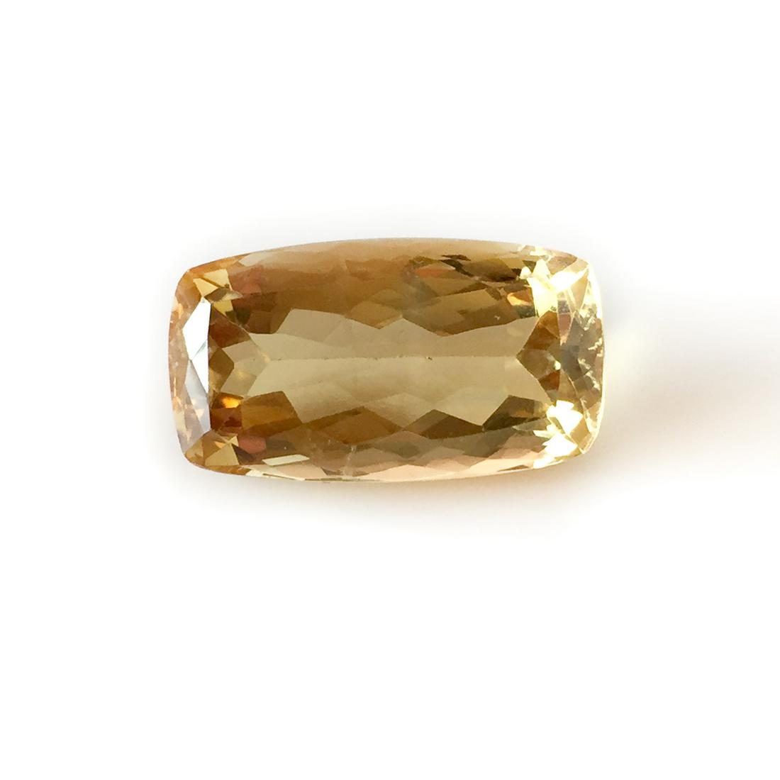 Rectangular shape faceted Citrine, weight 16.98 cts (1 of 4)