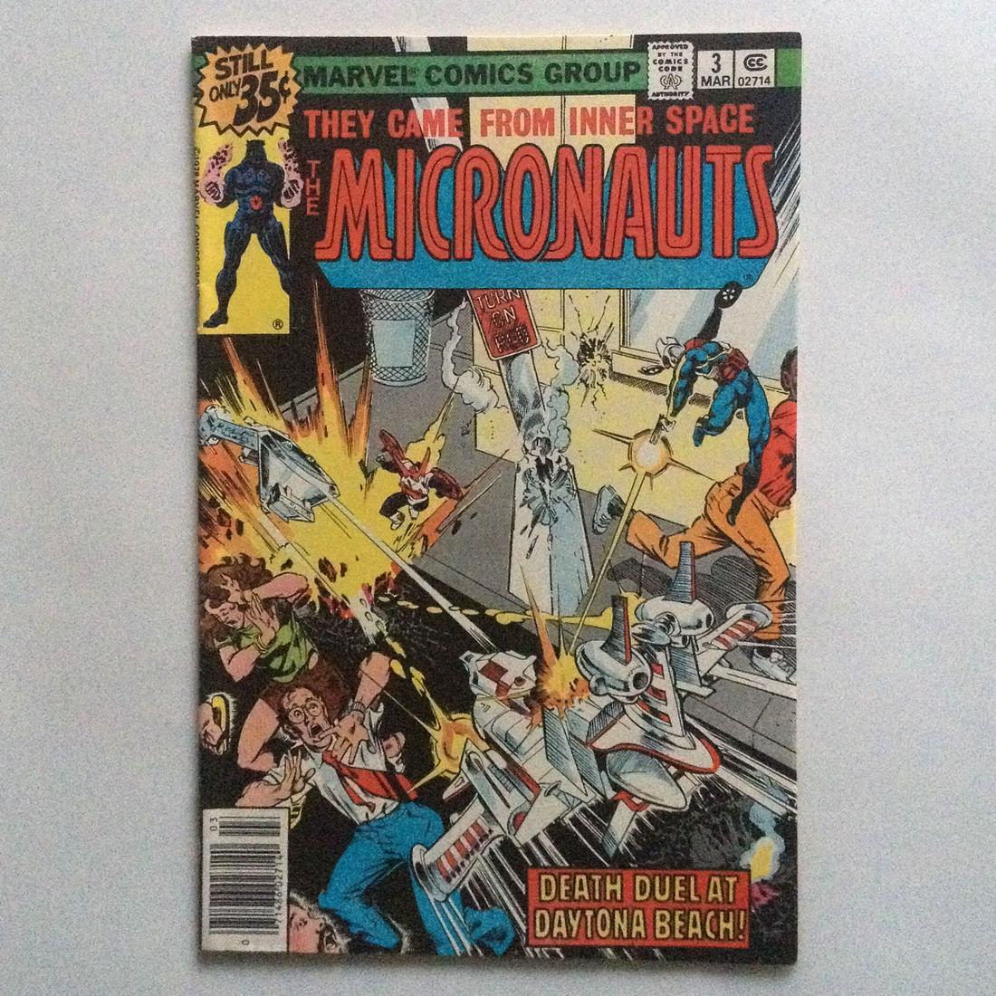 THE MICRONAUTS # 3 1978 comic book Marvel (1 of 3)