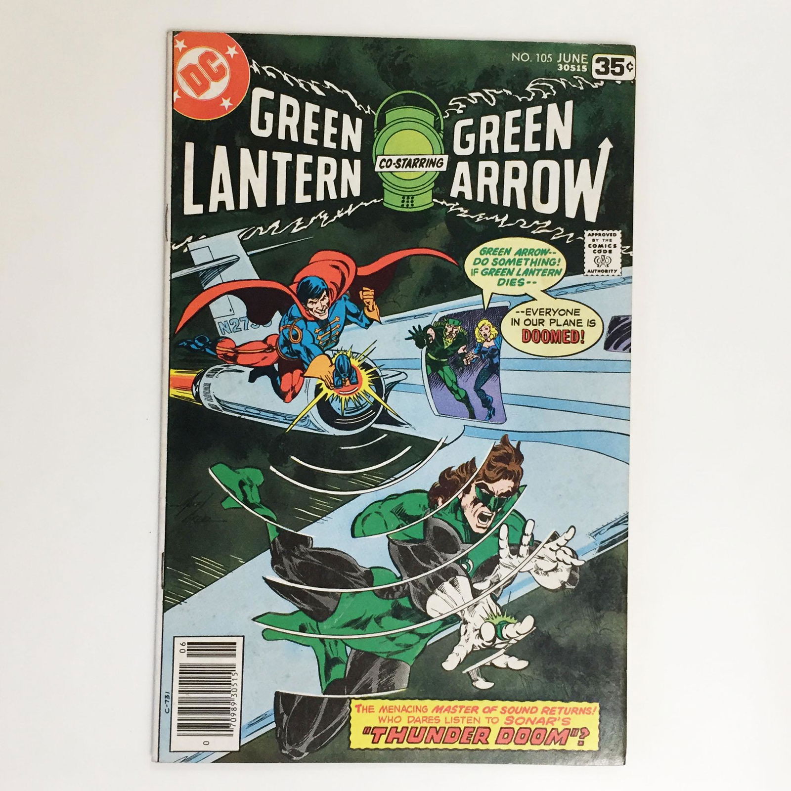 GREEN LANTERN GREEN ARROW #105 1978 comic book DC (1 of 5)