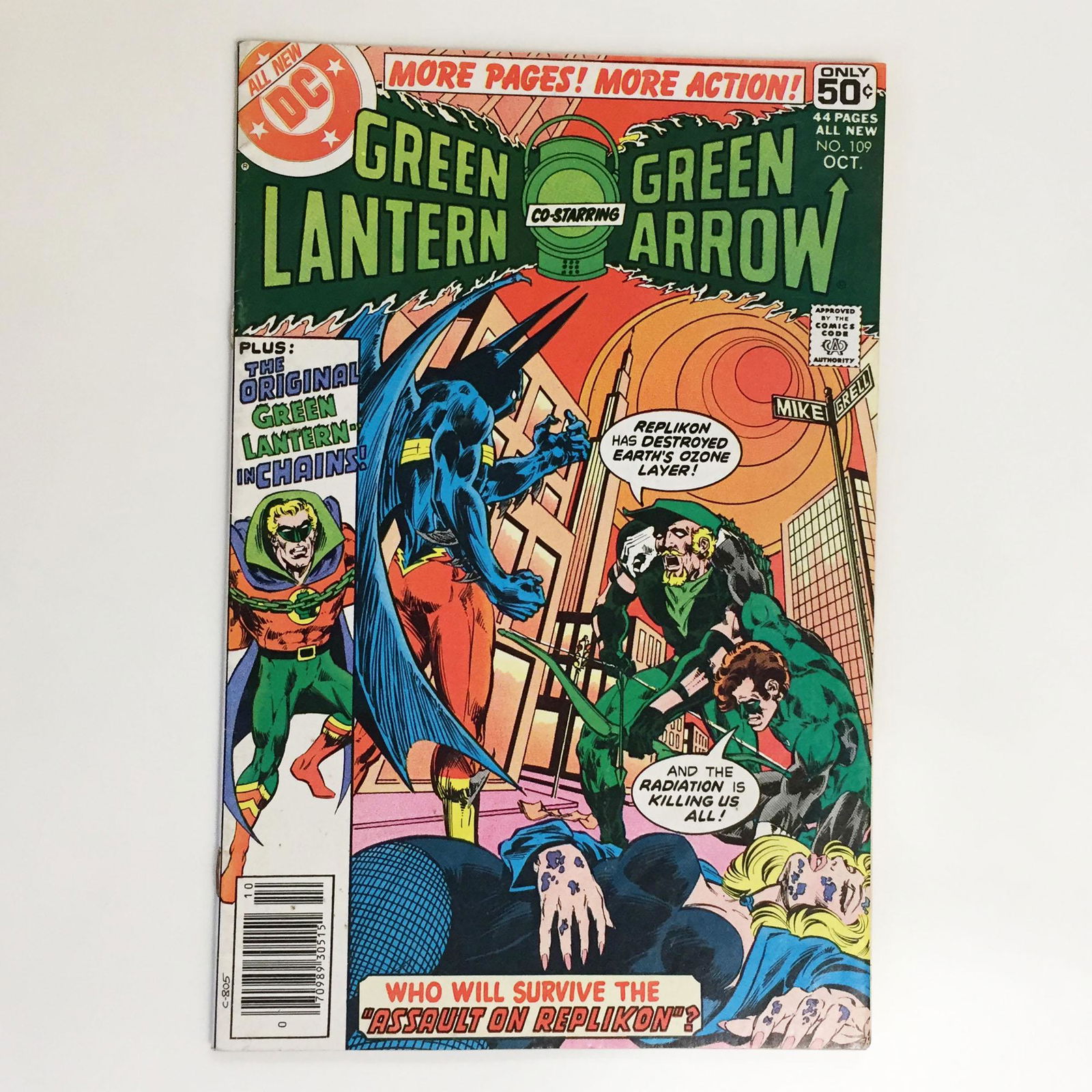 GREEN LANTERN GREEN ARROW #109 1978 comic book DC (1 of 5)