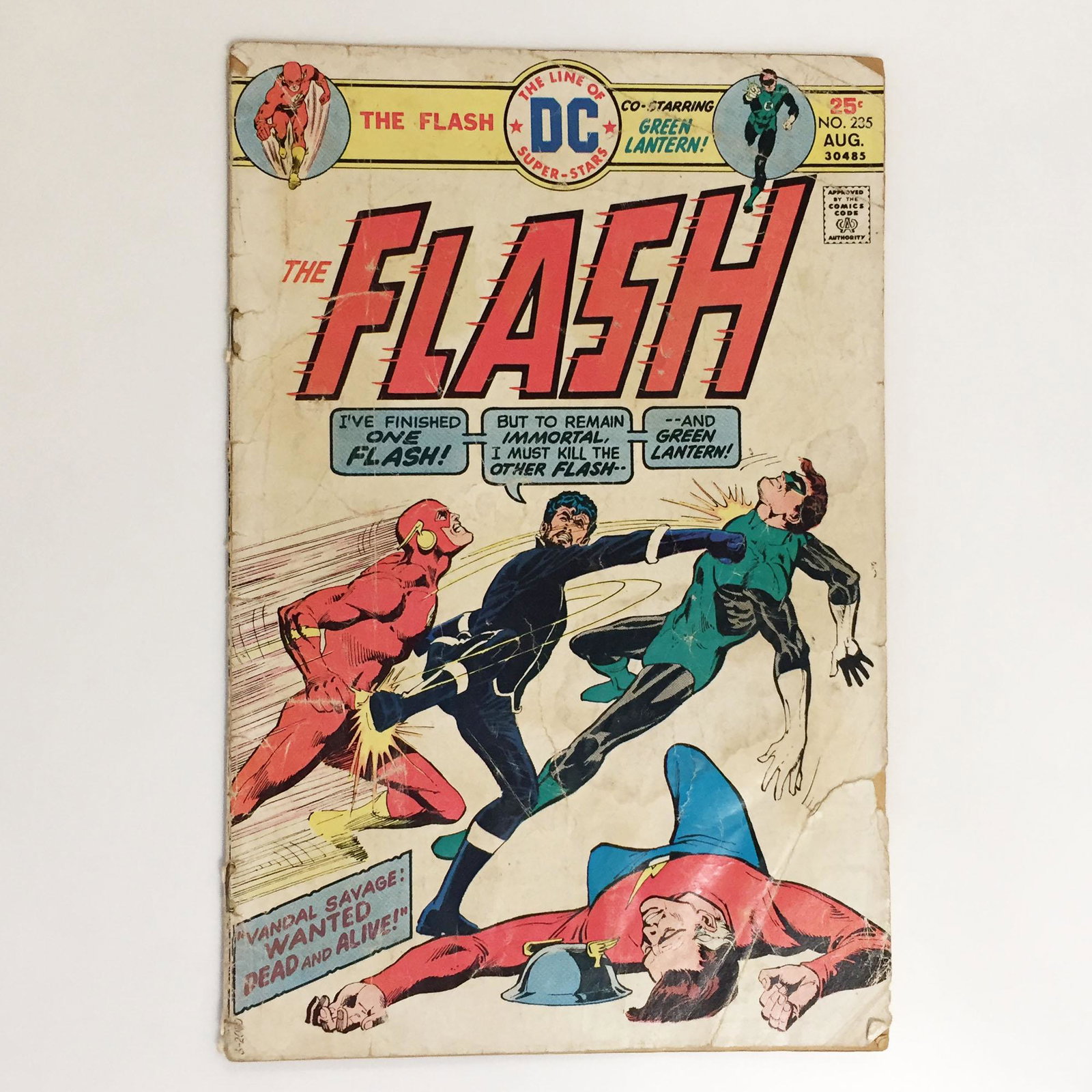 FLASH co-starring GREEN LANTERN #235 1975 comic book DC (1 of 6)
