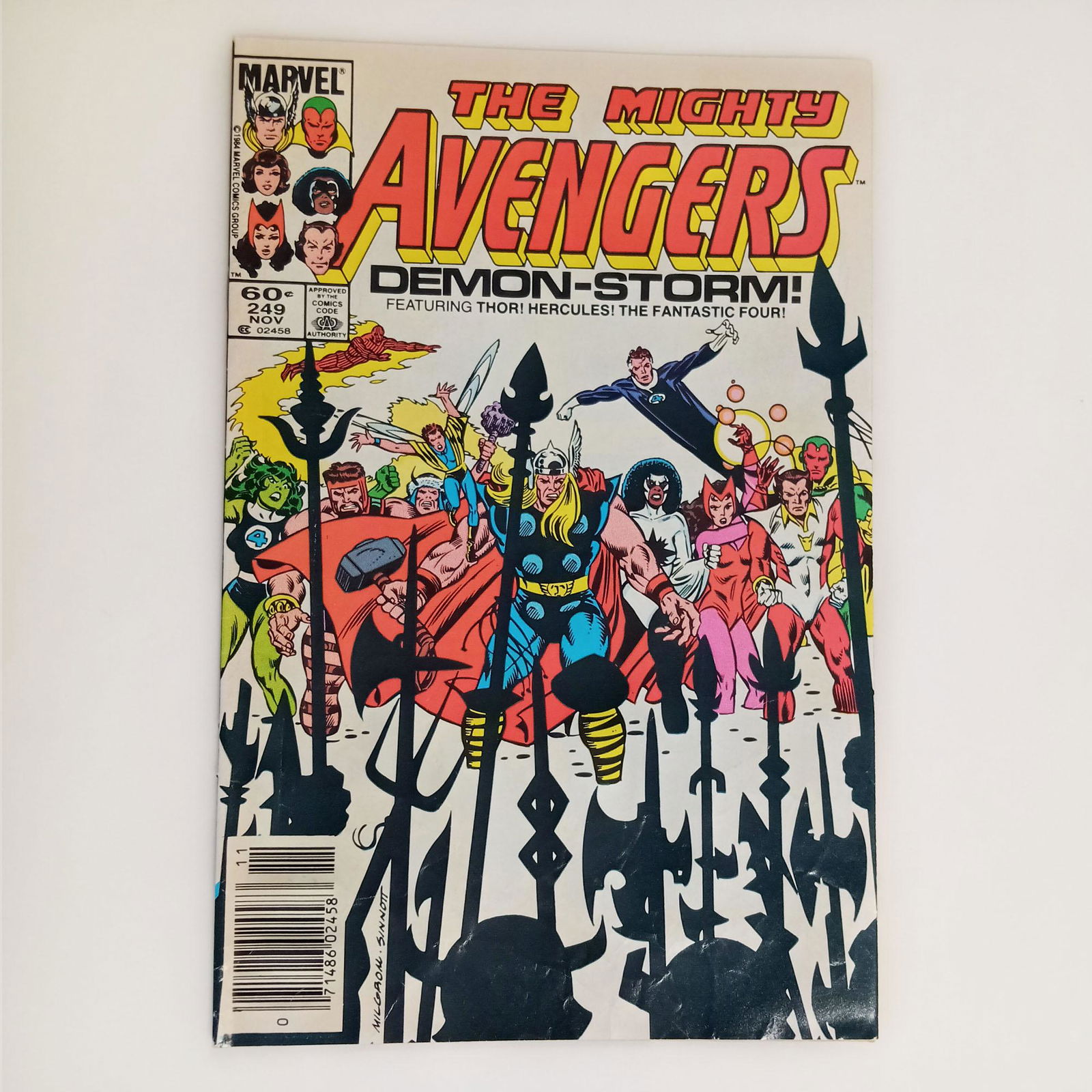 AVENGERS #249 1984 comic book Marvel (1 of 8)