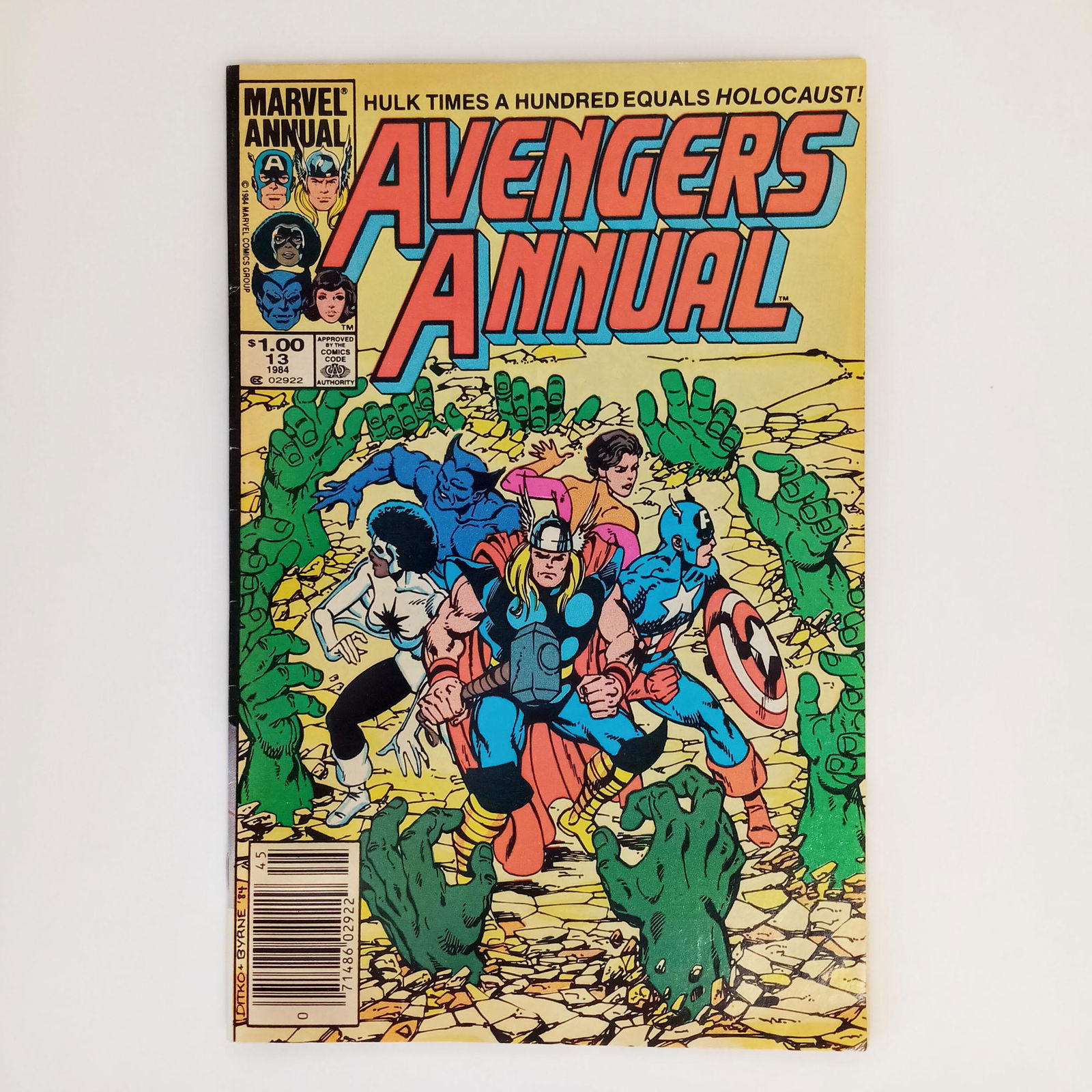 The AVENGERS ANNUAL #13 1984 comic book Marvel (1 of 6)