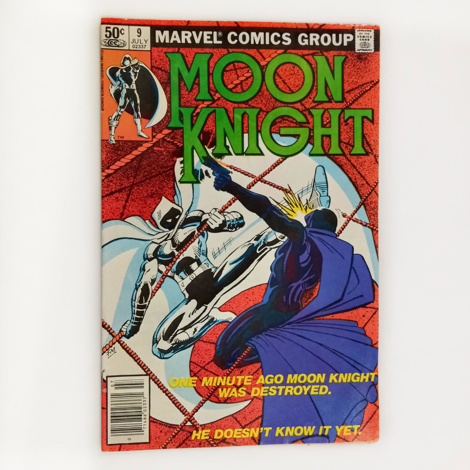MOON NIGHT #9 1981 comic book Marvel comic group (1 of 3)