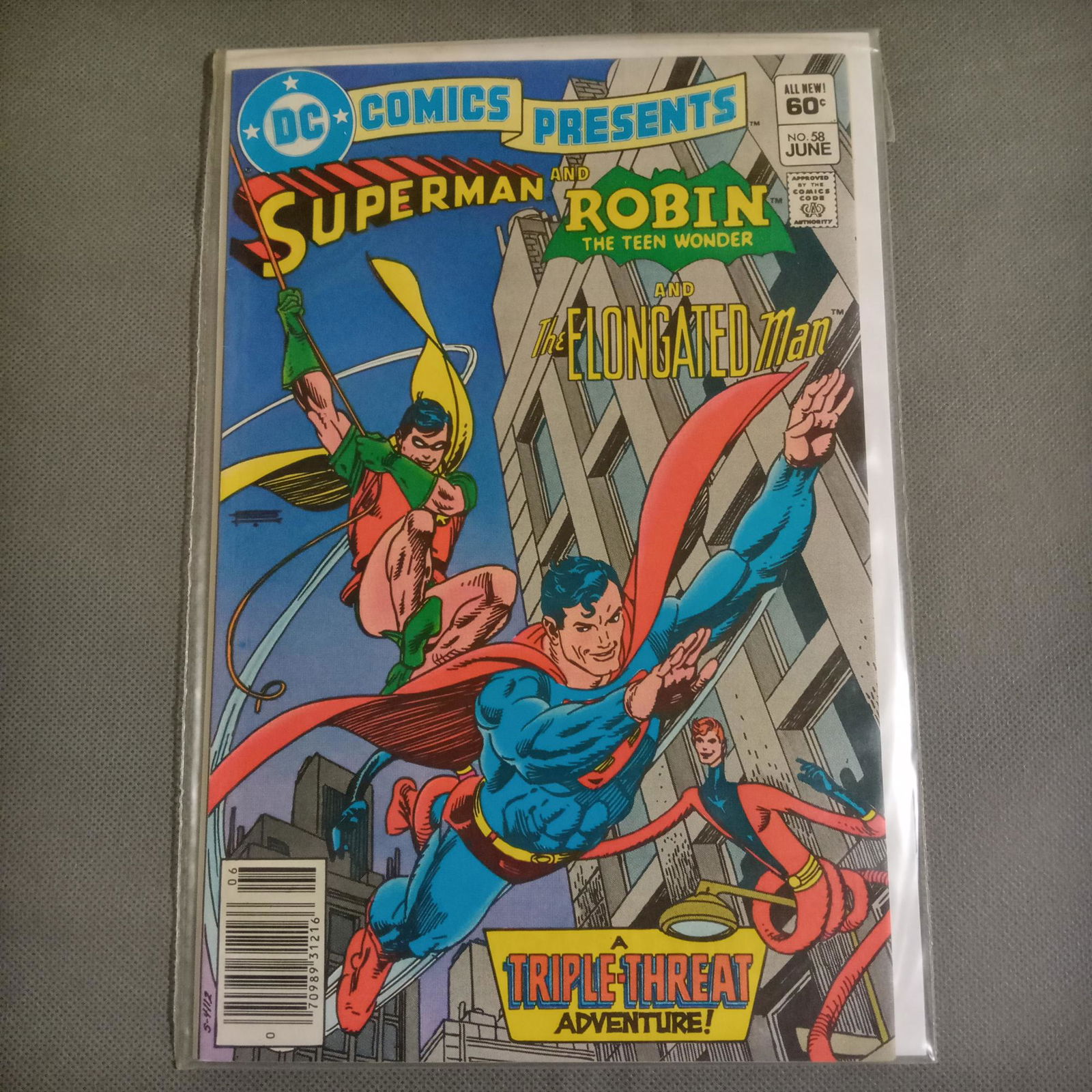 DC Comics Present SUPERMAN and ROBIN #58 comics (1 of 1)
