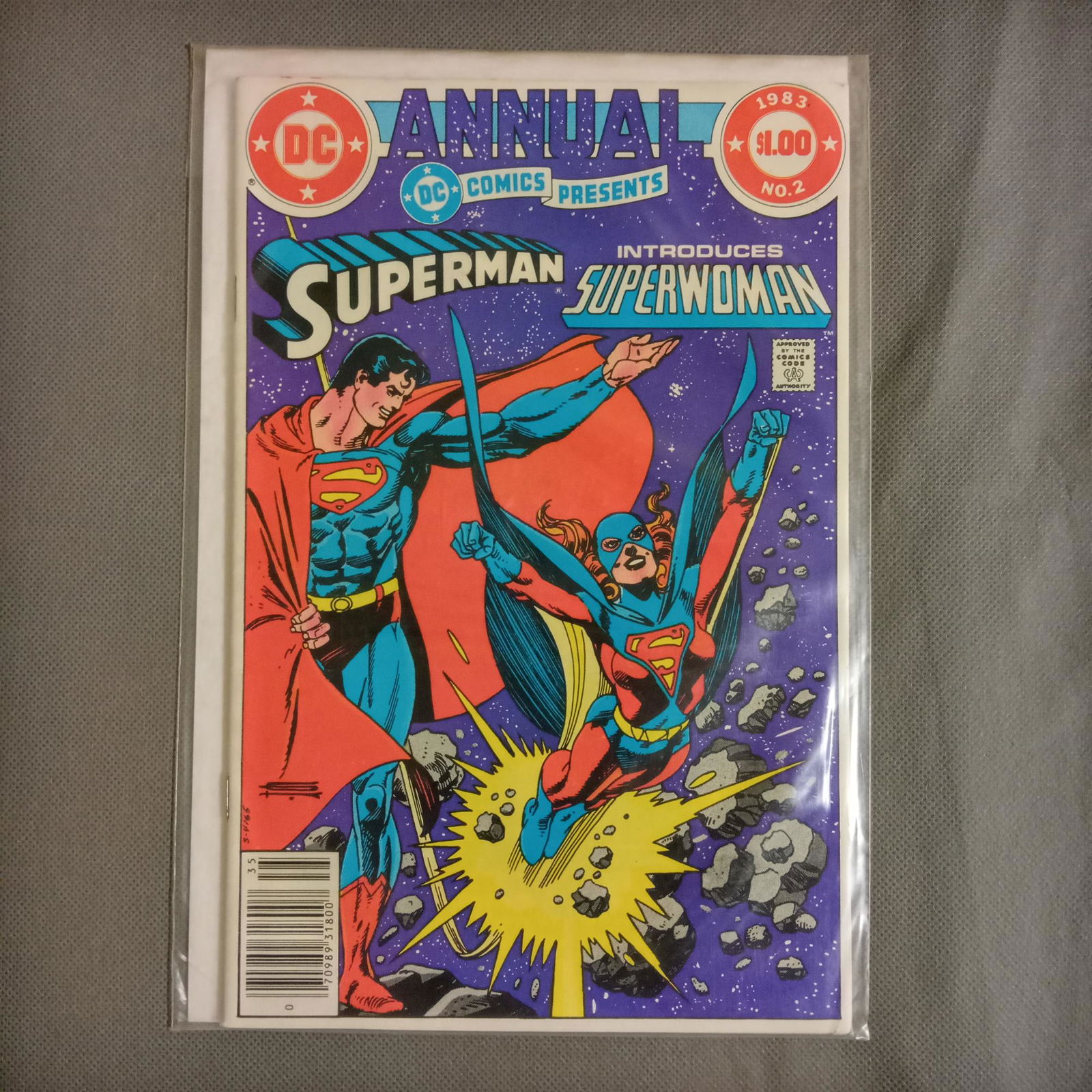 DC Comics Present SUPERMAN SUPERWOMAN annual #2 comics (1 of 1)