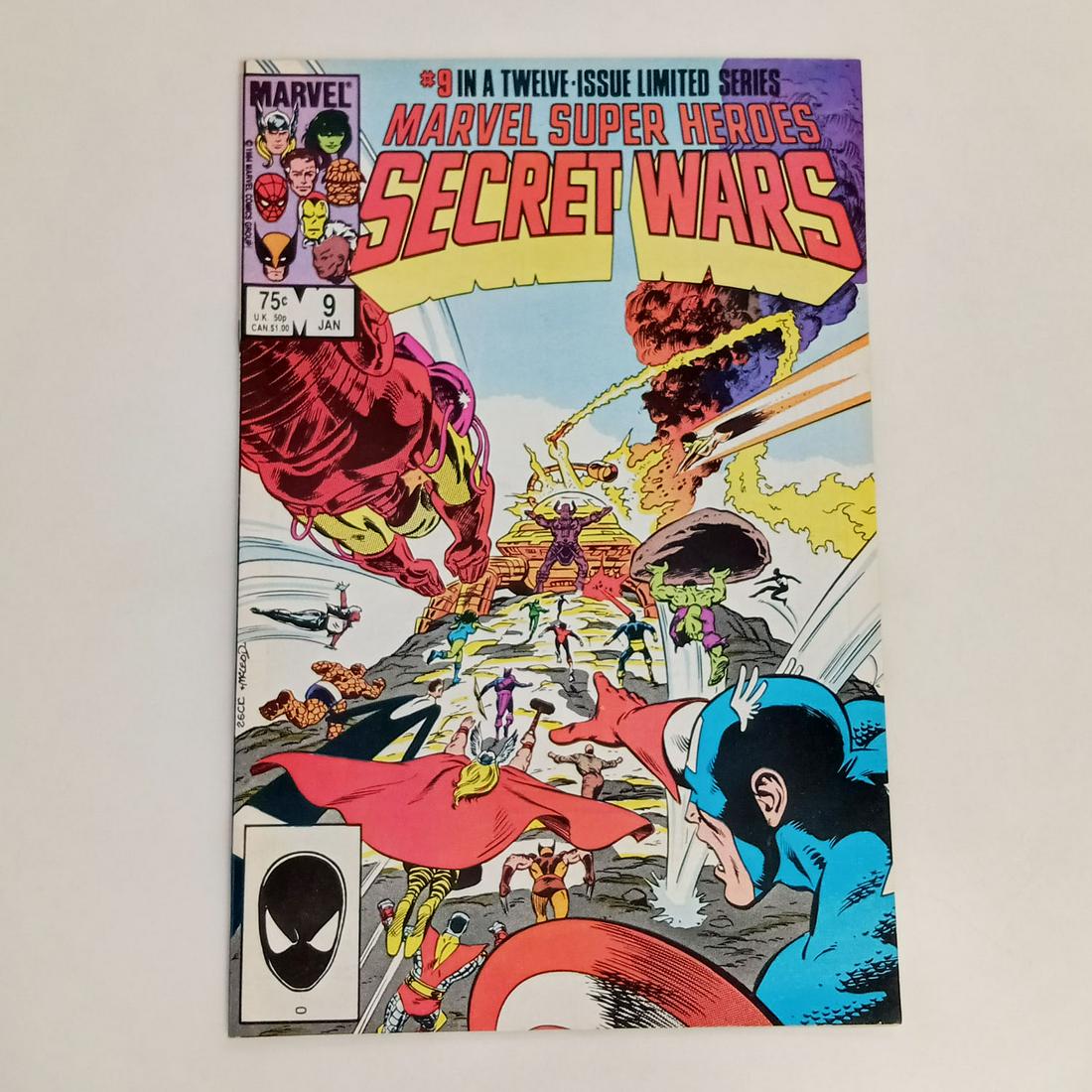 SECRET WARS #9 1985 comic book Marvel (1 of 5)