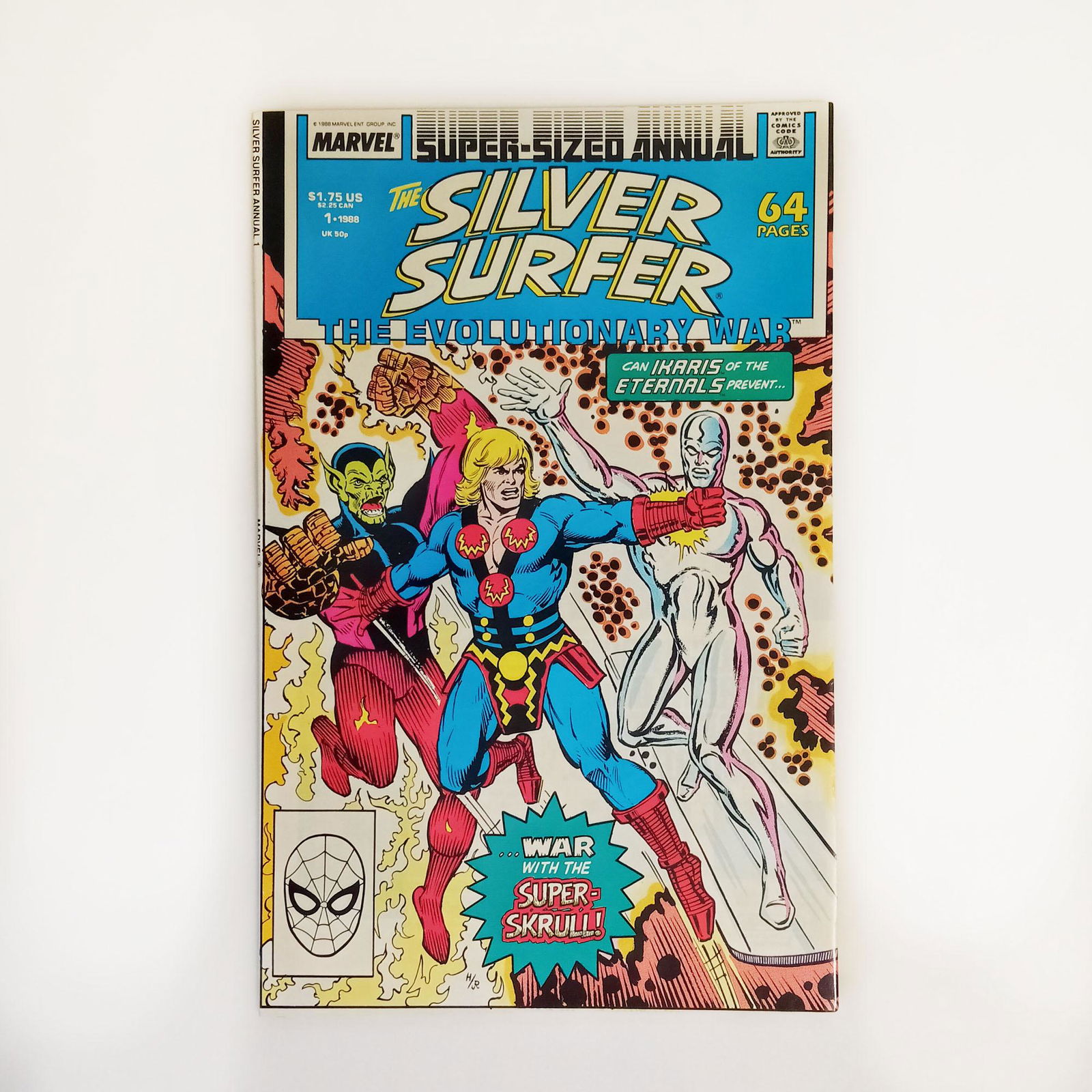 ANNUAL SILVER SURFER #1 1988 comic book Marvel (1 of 5)